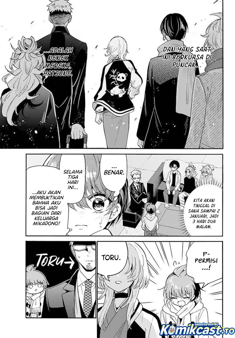 Mikadono Sanshimai wa Angai, Choroi Chapter 186 Gambar 4