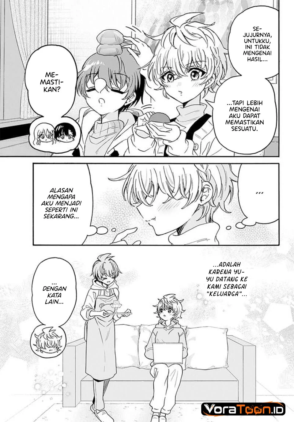 Mikadono Sanshimai wa Angai, Choroi Chapter 218 Gambar 4