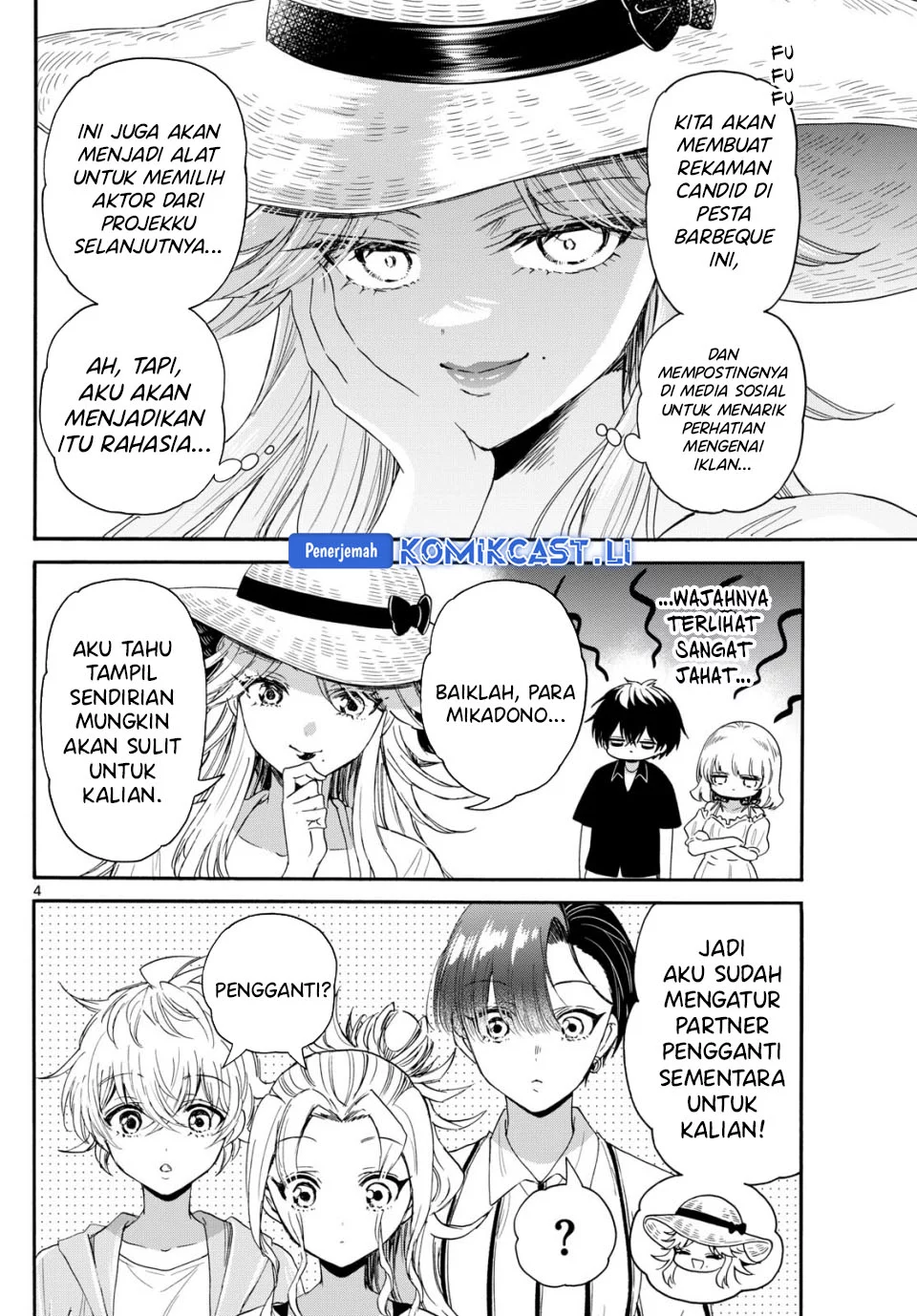 Mikadono Sanshimai wa Angai, Choroi Chapter 88 Gambar 4