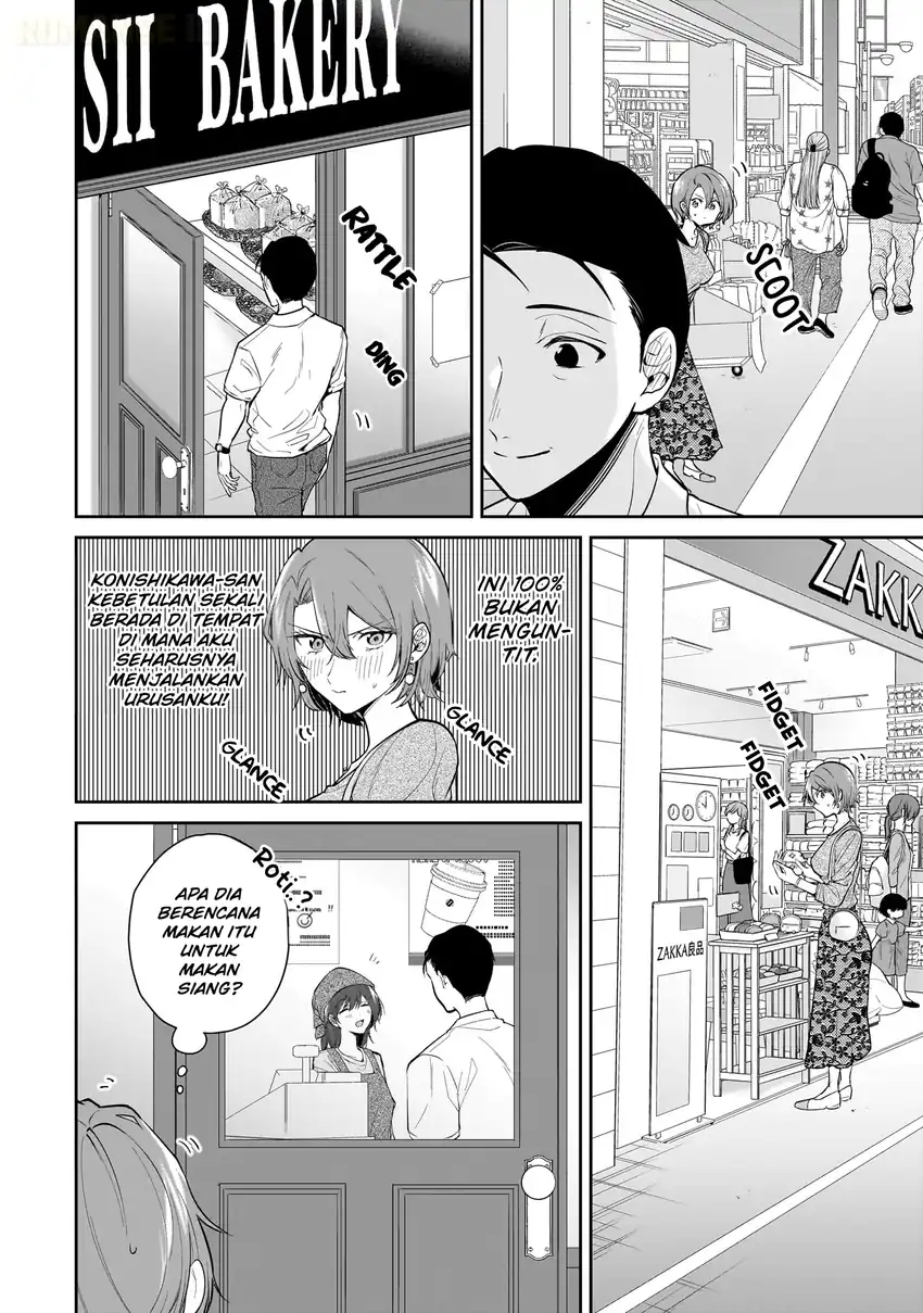 Misato-san wa Amasugi Joushi ni Chotto Kibishii Chapter 4 Gambar 5