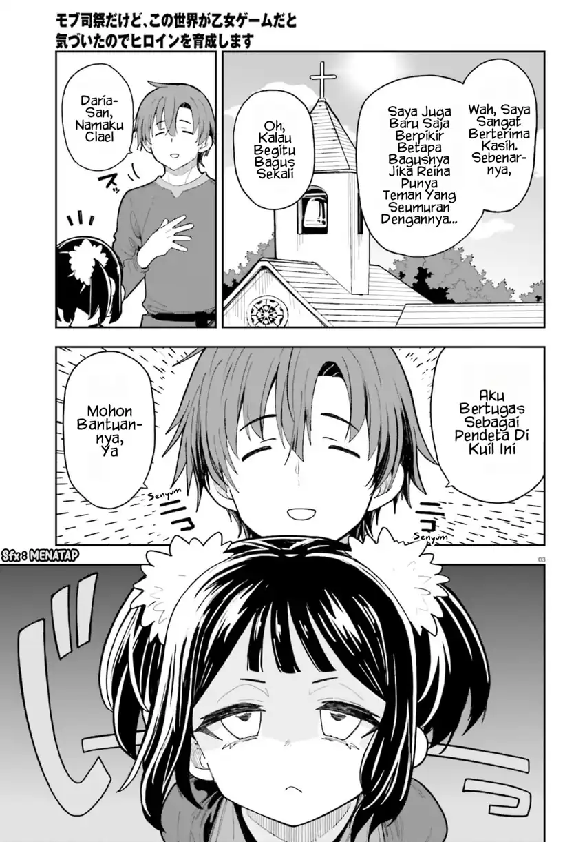 Mob Shisai Dakedo, Kono Sekai ga Otome Game dato Kizuita node Heroine wo Ikusei Shimasu Chapter 10 Gambar 4