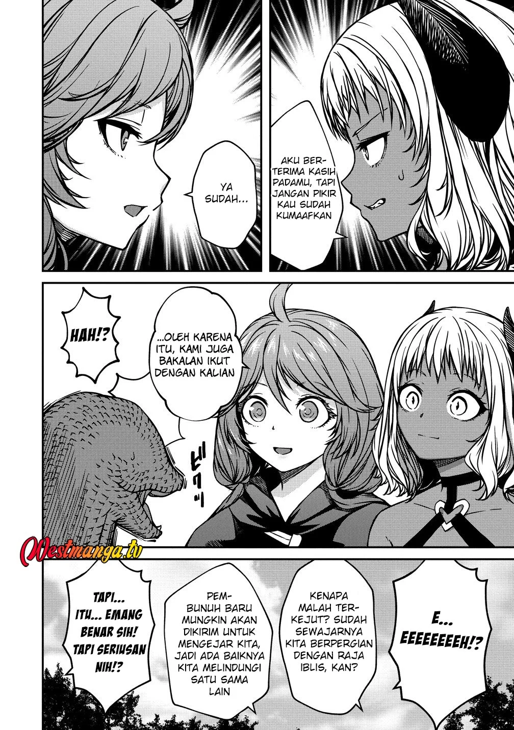Monster Onna Kanbu wa Osanaki Yuusha wo Dekiaisuru Chapter 20 Gambar 6