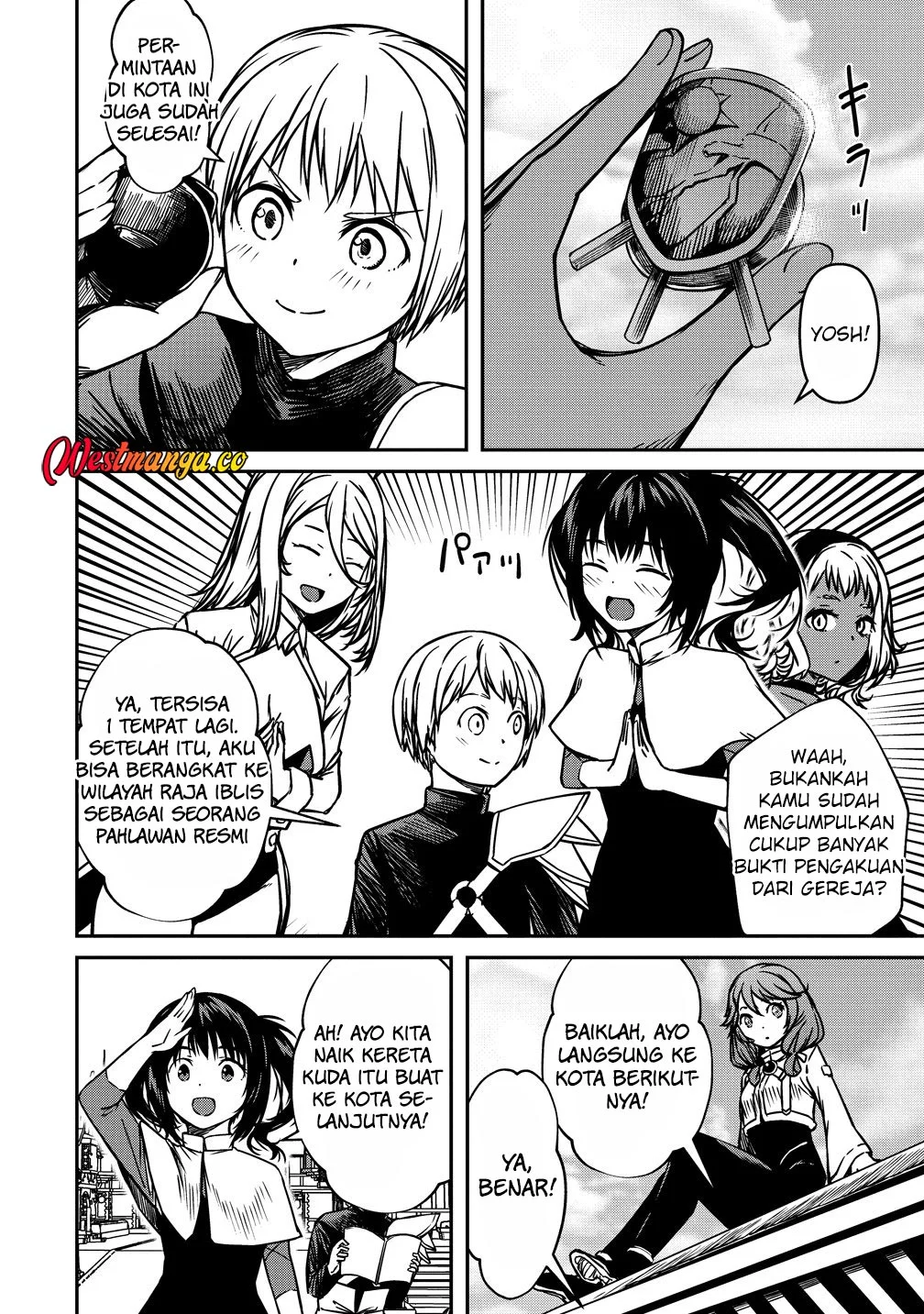 Monster Onna Kanbu wa Osanaki Yuusha wo Dekiaisuru Chapter 21 Gambar 6