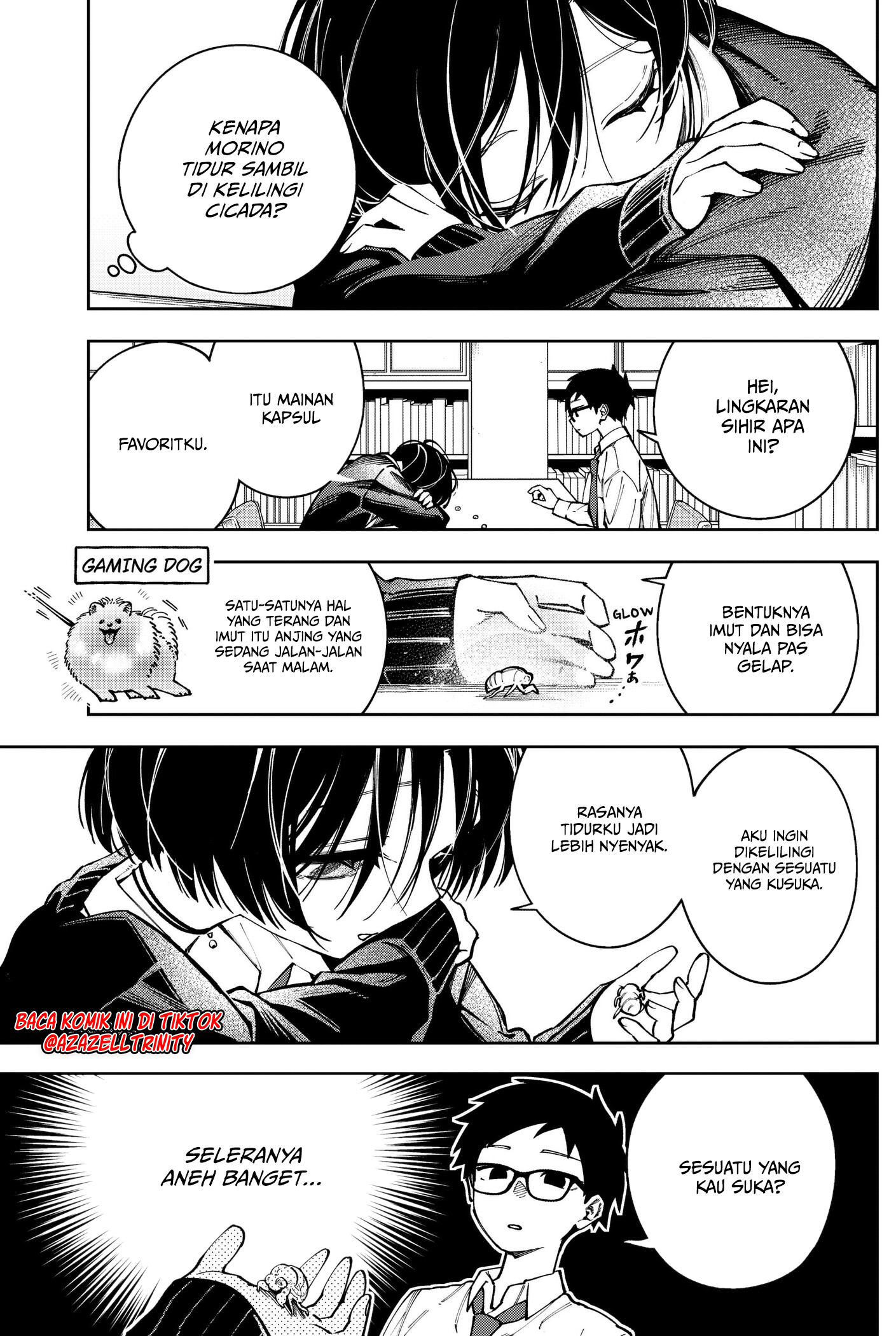 Morino-san Darugaramu Chapter 2 Gambar 4