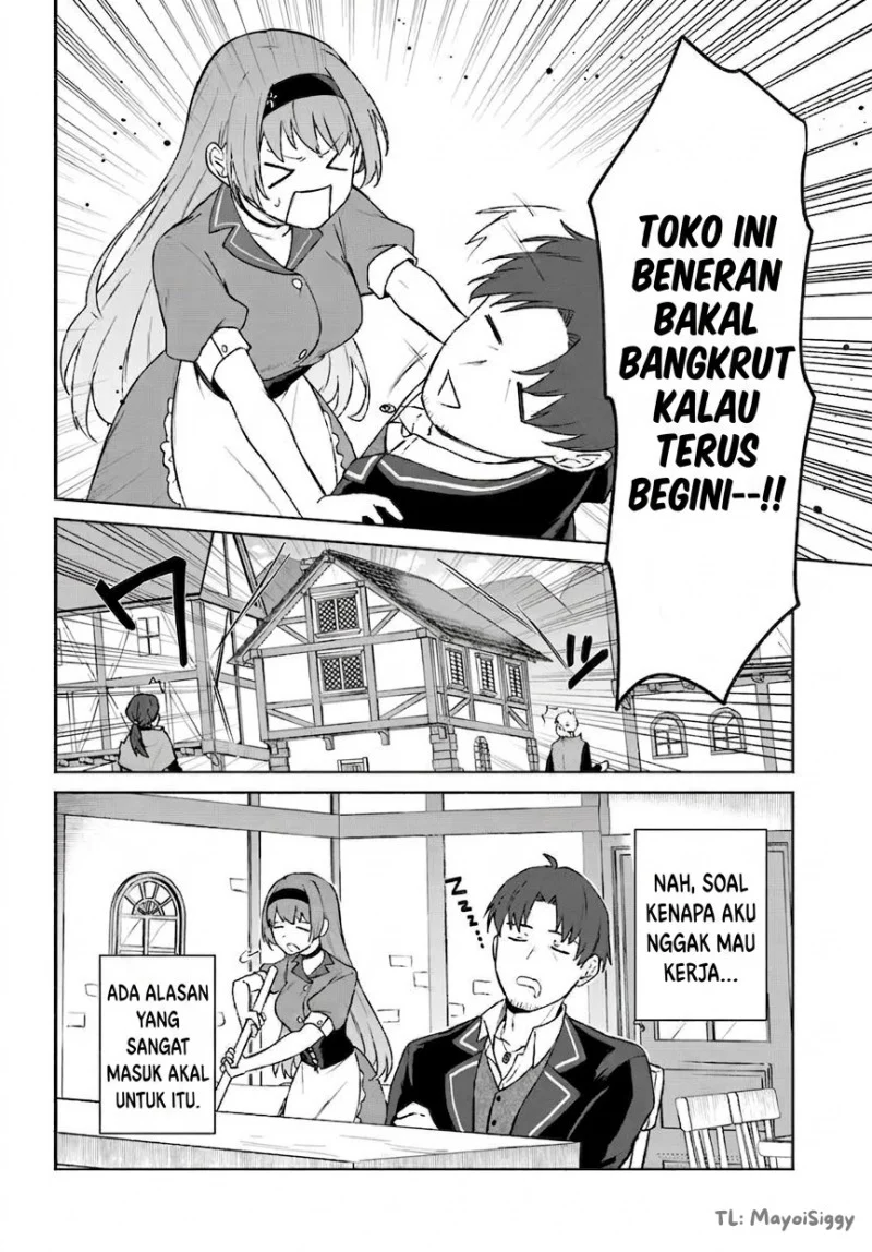Moto Saikyou Boukensha no Rojiura Caffe Nonbiri Kaigyouroku Chapter 1 Gambar 8