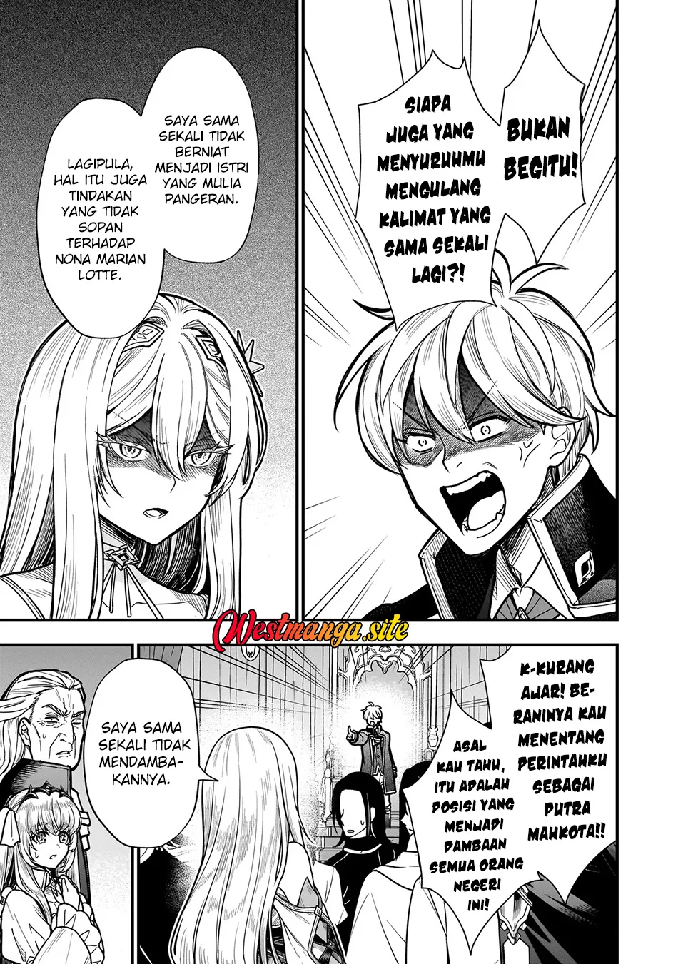 Musume Ni Danzai Sareru Akuyaku Koushaku Ni Tensei Shitemashita ~Akuyaku Muubu o Yameta no ni Nazeka Musume ga Koori No Reijou Ka Suru Ken~ Chapter 4.1 Gambar 4