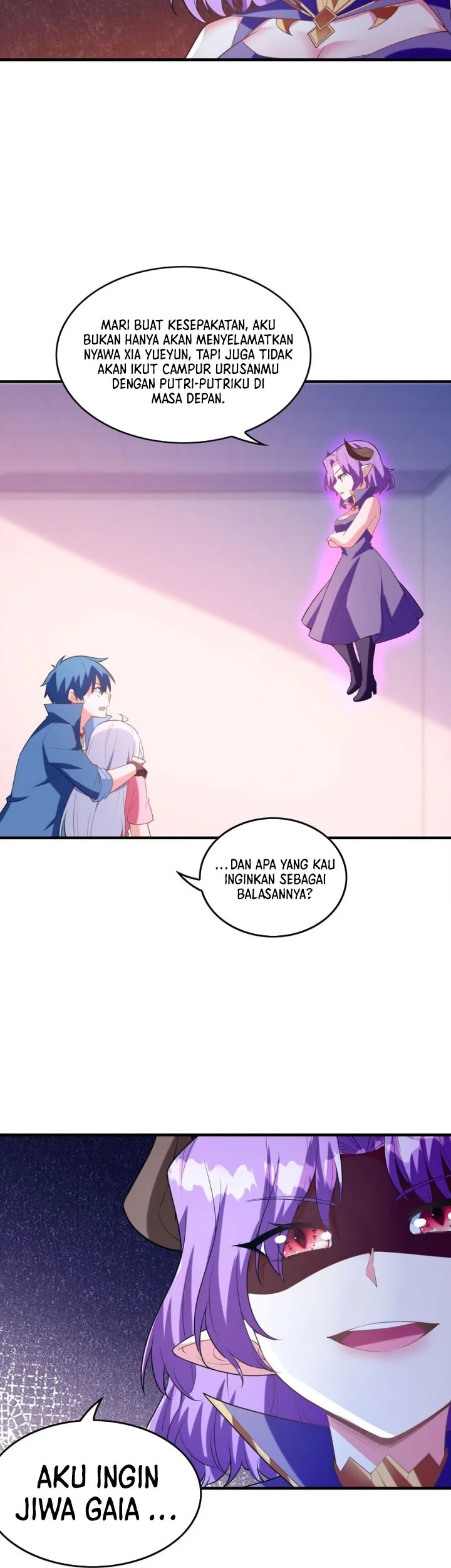 My Harem Is Entirely Female Demon Villains Chapter 133 Gambar 8