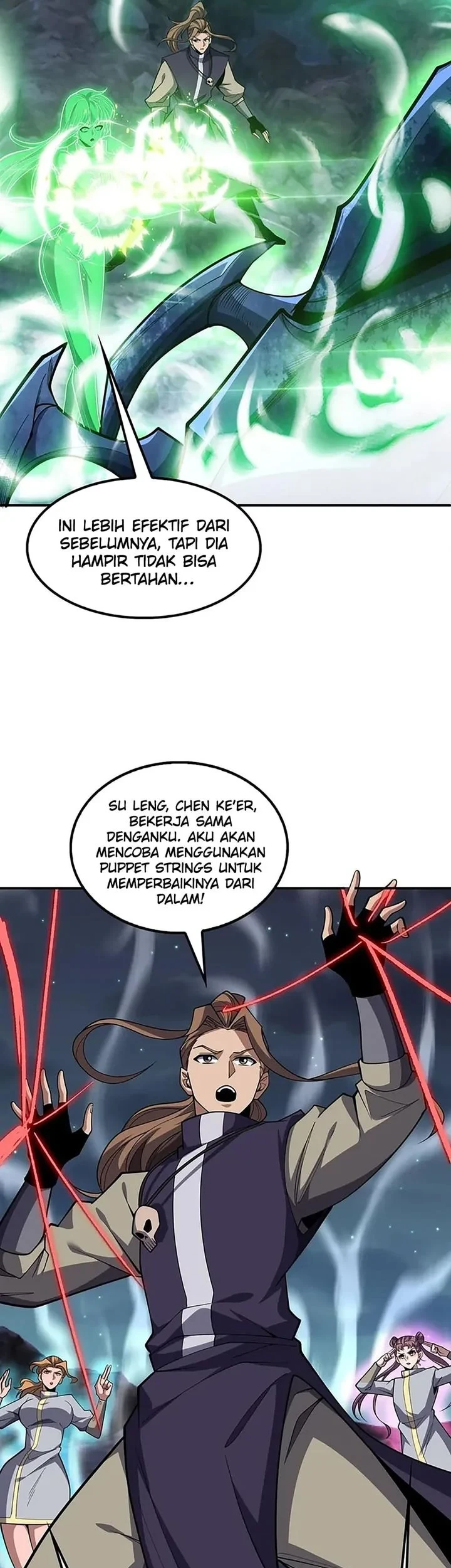 Myriad Tribes Invasion: Rearguard’s Resolute Unity Chapter 64 Gambar 11
