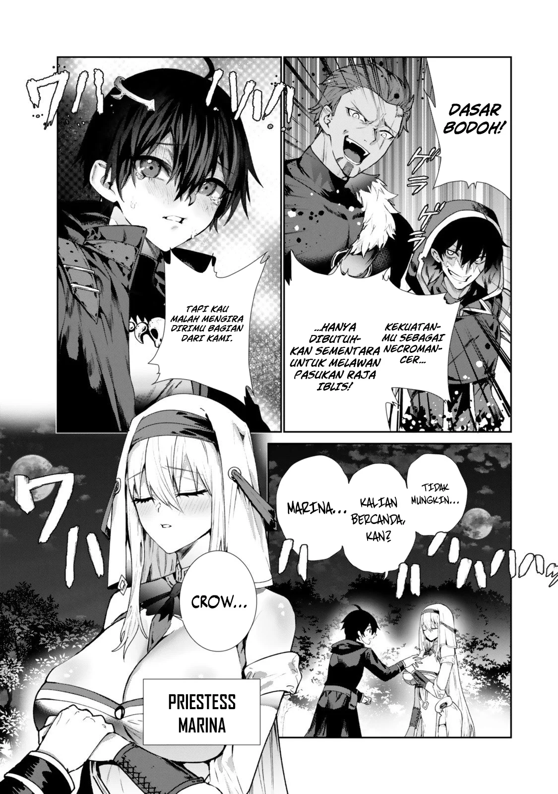 Nakama ni Uragirare Shokei Sareta Shireijutsushi, Undead-ka Shiteita Eiyuu 10000-nin o Sosei Shi Saikyou no Oukoku o Tsukuri Fukushuu o Kaishi Suru: An’ei no Gyokuza ni Eirei wa Tsudou Chapter 1 Gambar 9