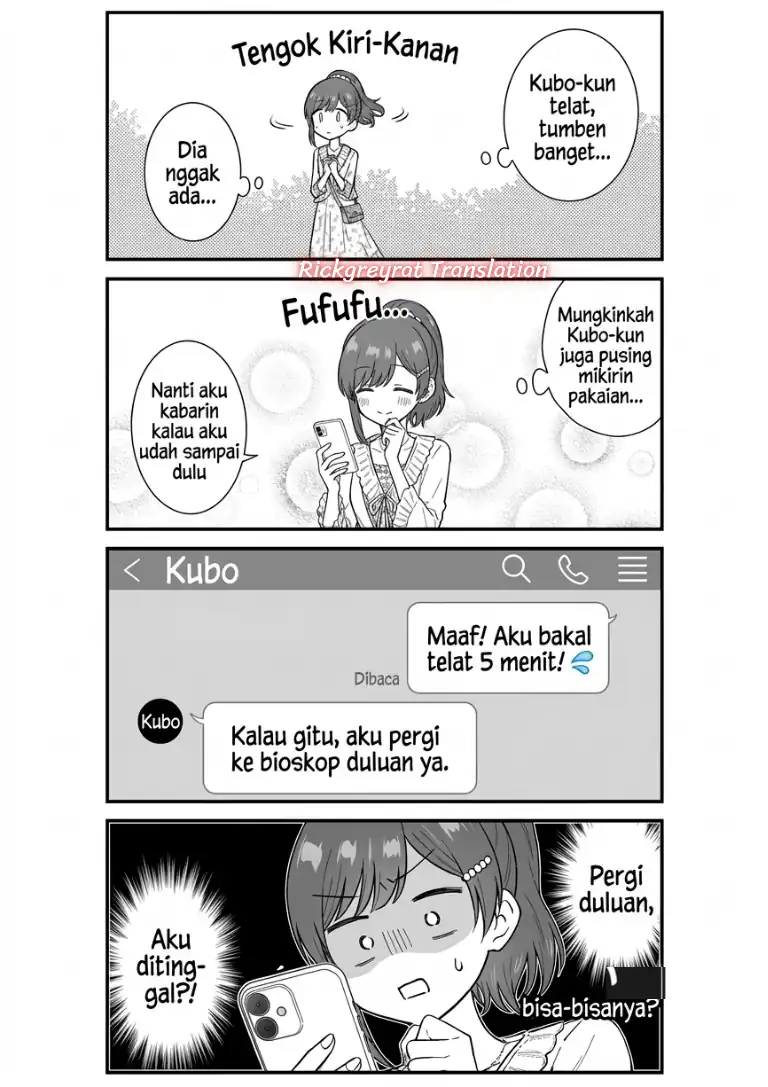 Nonderi Kubo wa Genjitsu no Koi ga Shiritai Chapter 10 Gambar 4