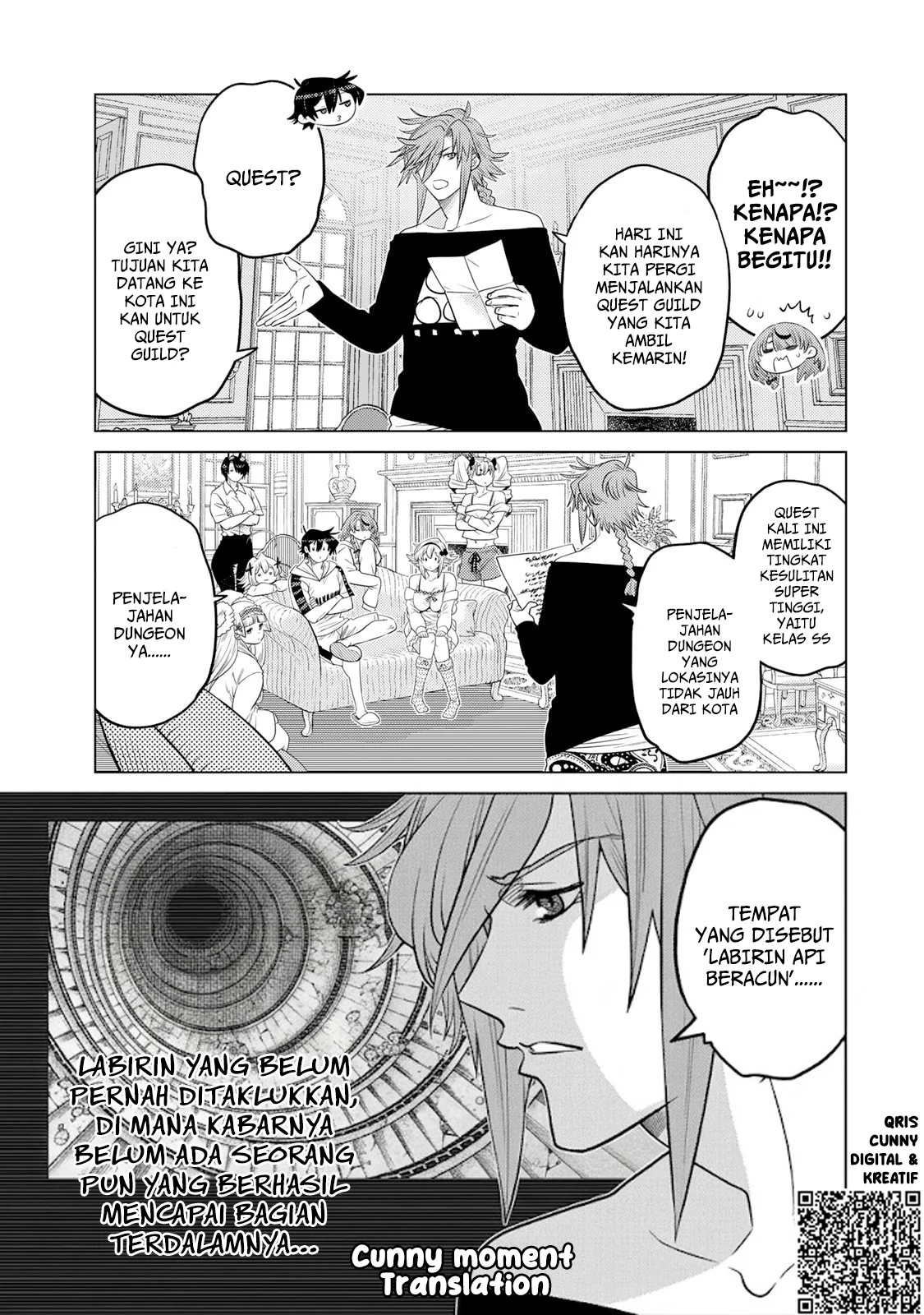 Ochikobore Datta Ani Ga Jitsuha Saikyou: Shijou Saikyou No Yuusha Wa Tensei-shi, Gakuen De Mujikaku Ni Musou Suru Chapter 37 Gambar 10