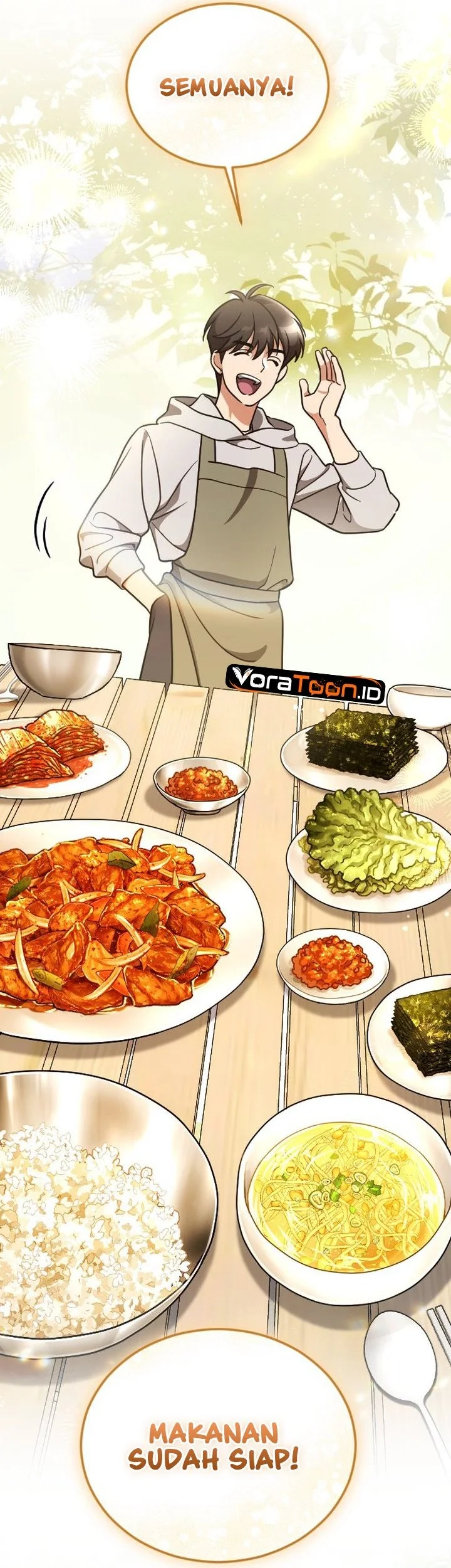 Offering Kimchi Cup Noodles to the Gods' Group Chat Chapter 1 Gambar 13