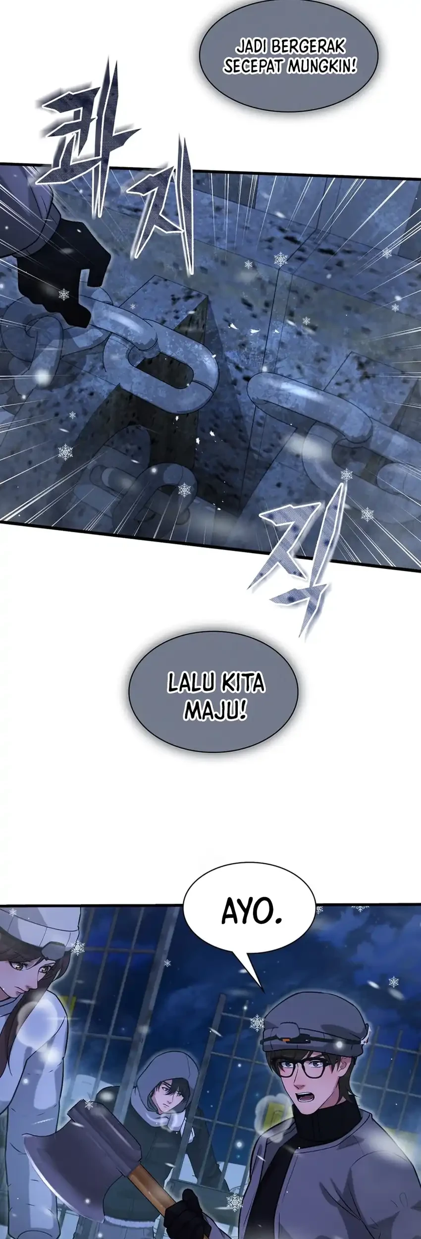 Office Worker in the Ice Age Apocalypse Chapter 48 Gambar 13