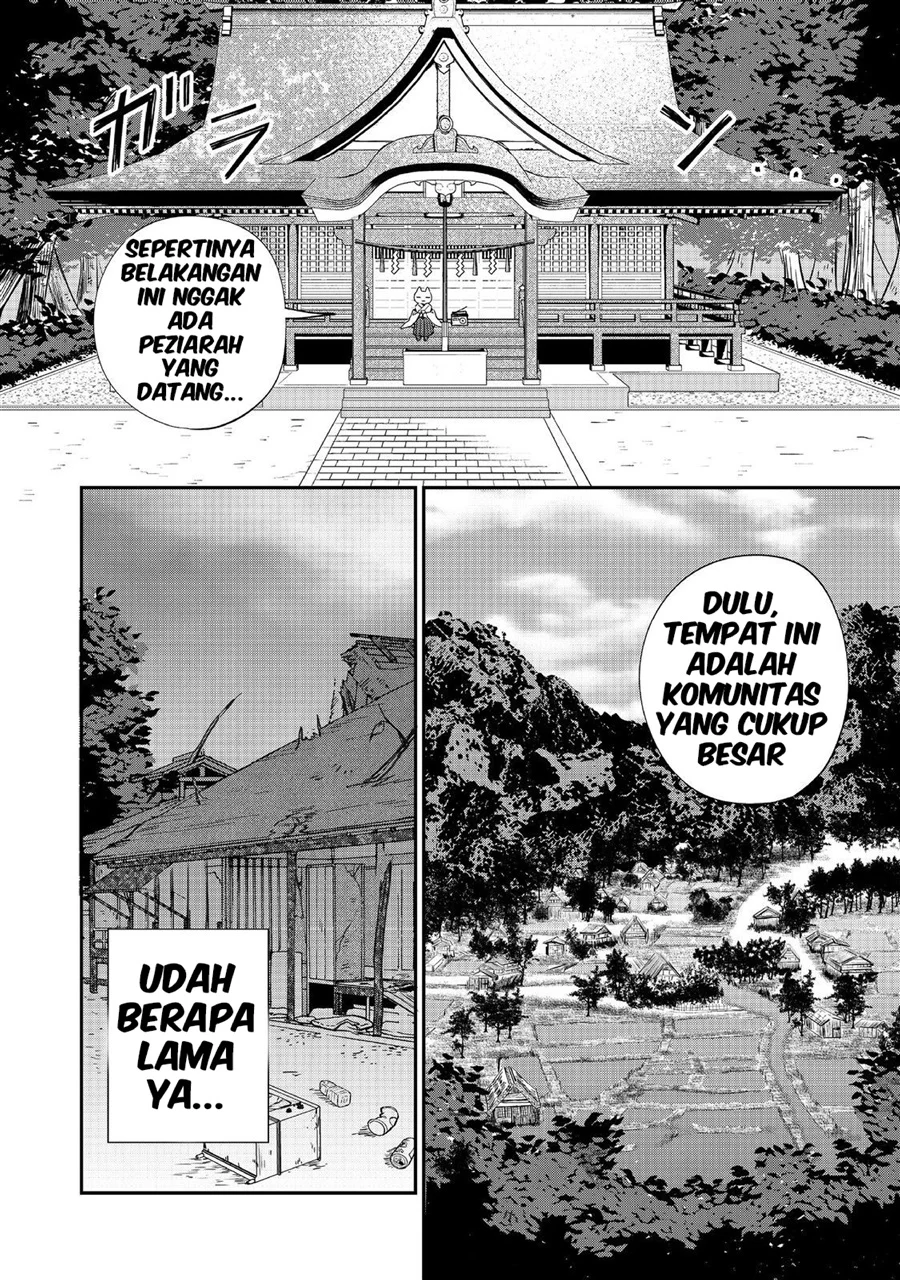 Okitsune-sama ni Onegai! ~Haison ni Nokotteta Kami-sama ga Fantasy-ka Shita Gendaishakai ni Hourikomaretara Saikyou Datta~ Chapter 1 Gambar 6