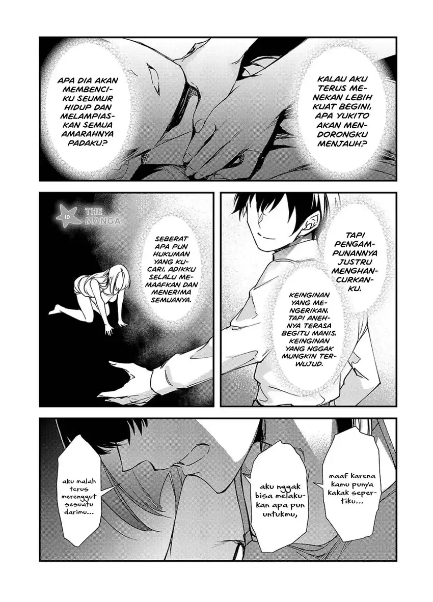 Ore ni Trauma wo Ataeta Joshi-tachi ga Chirachira Mitekuru kedo, Zannen desu ga Teokure desu Chapter 35.1 Gambar 4