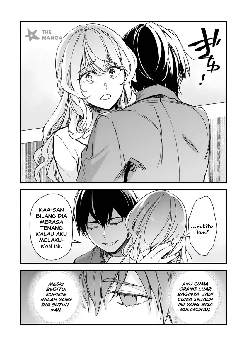 Ore ni Trauma wo Ataeta Joshi-tachi ga Chirachira Mitekuru kedo, Zannen desu ga Teokure desu Chapter 35.2 Gambar 4