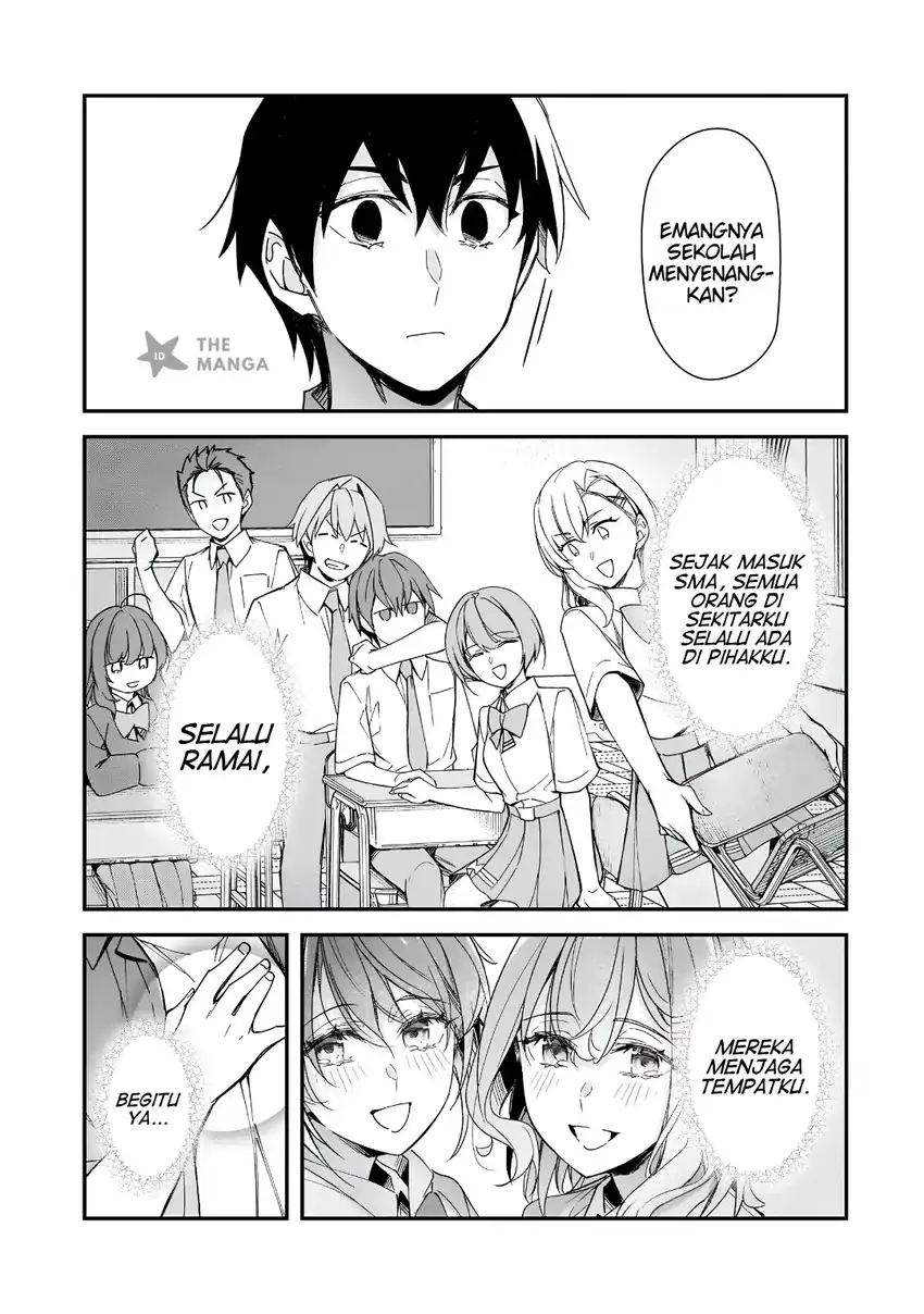 Ore ni Trauma wo Ataeta Joshi-tachi ga Chirachira Mitekuru kedo, Zannen desu ga Teokure desu Chapter 35.3 Gambar 4