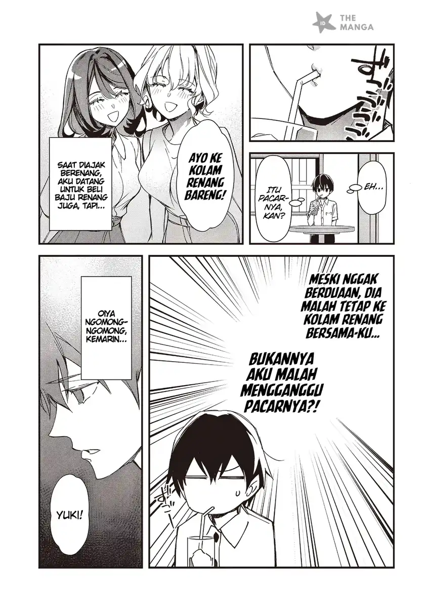 Ore ni Trauma wo Ataeta Joshi-tachi ga Chirachira Mitekuru kedo, Zannen desu ga Teokure desu Chapter 36.1 Gambar 4