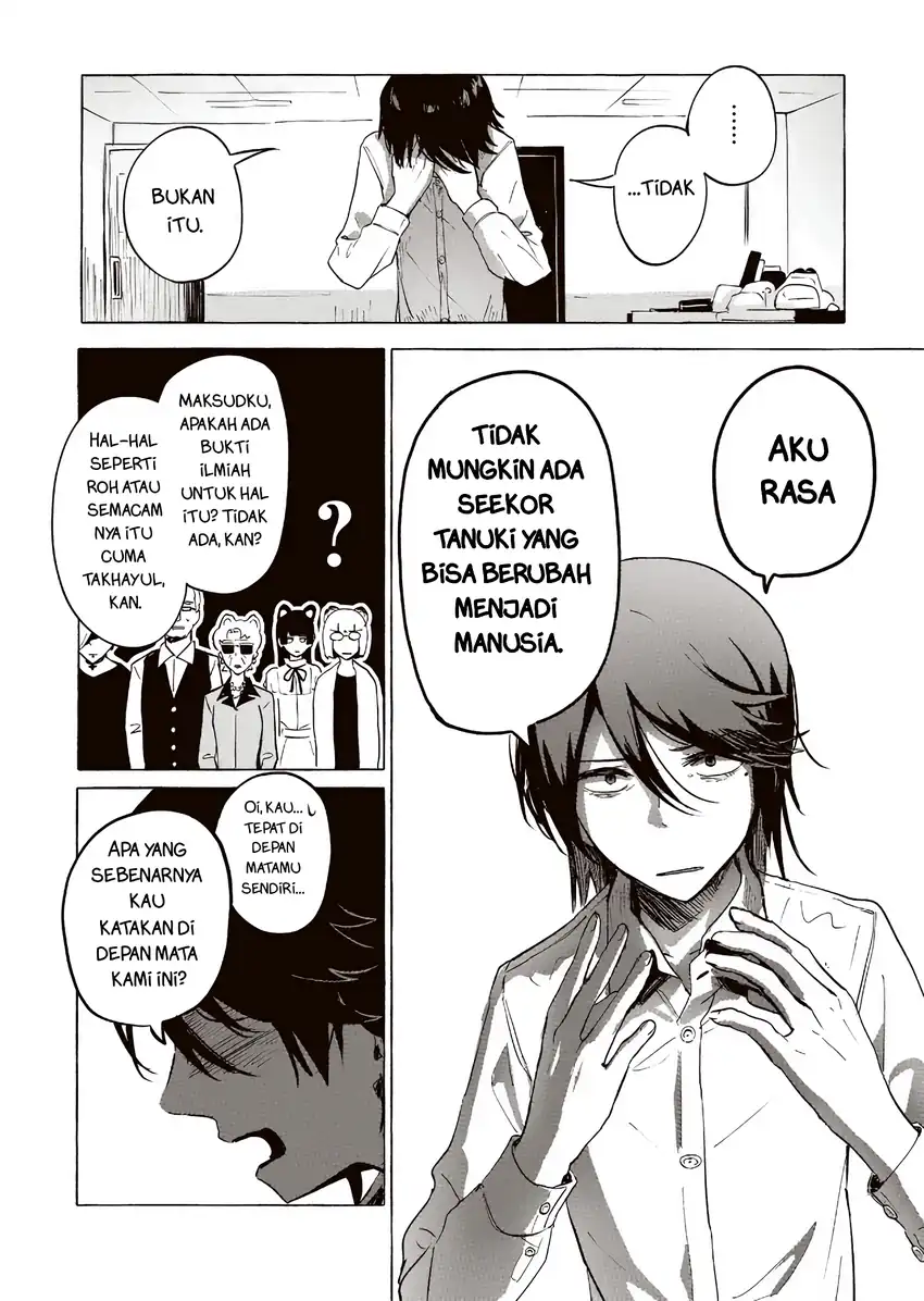 Ore no Kasu Mitaina Jinsei wa Zenbu Tanuki no sei Chapter 2.2 Gambar 4