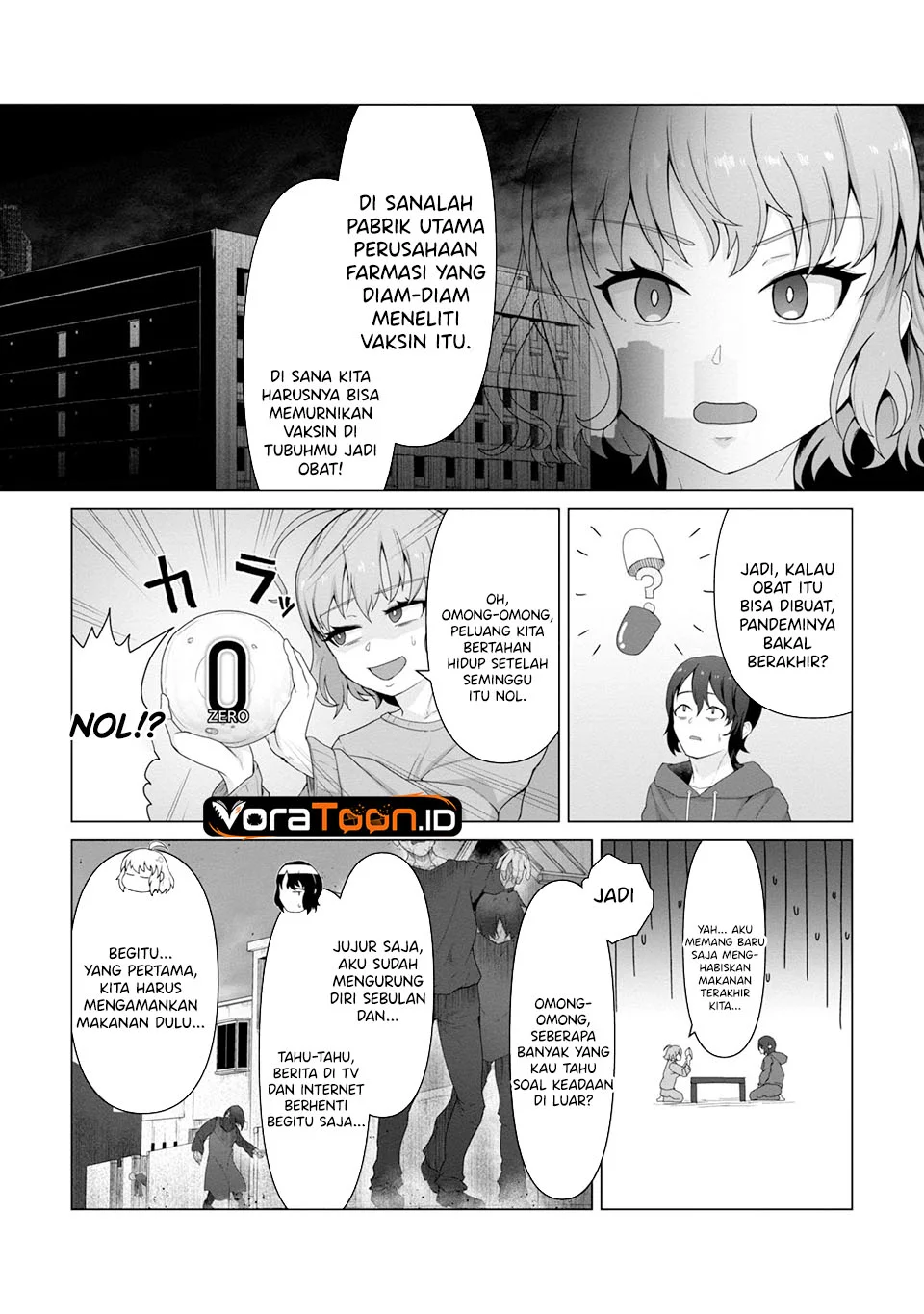 Ore no Vaccine dake ga Zombie shita Sekai wo Sukueru Chapter 2 Gambar 5