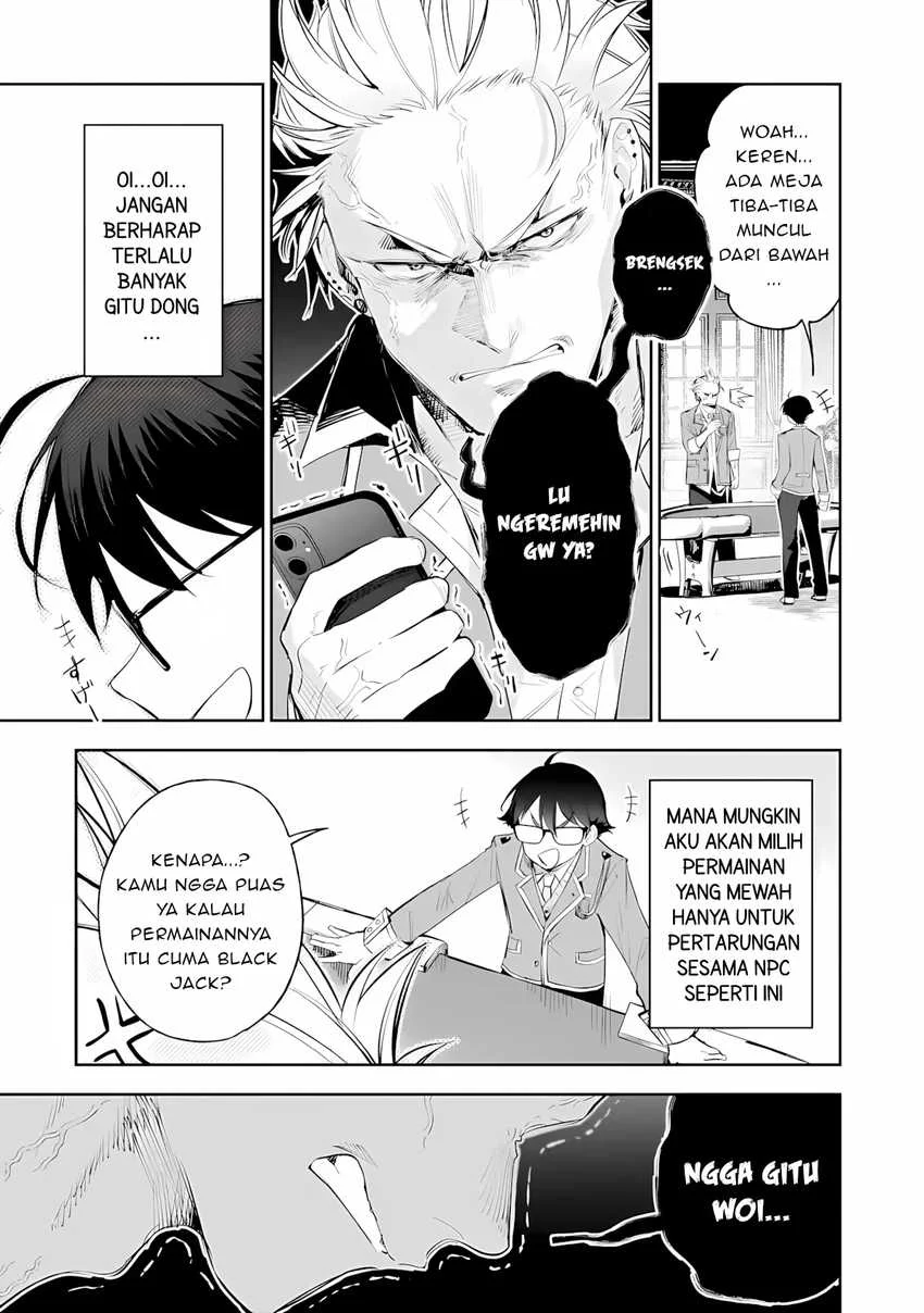 Ore wa Gakuen Zunou Battle no Ensyutsuka!: Jishou Mob ga Kage kara Egaku Saikyou Shujinkou Musou Scenario Chapter 5 Gambar 6