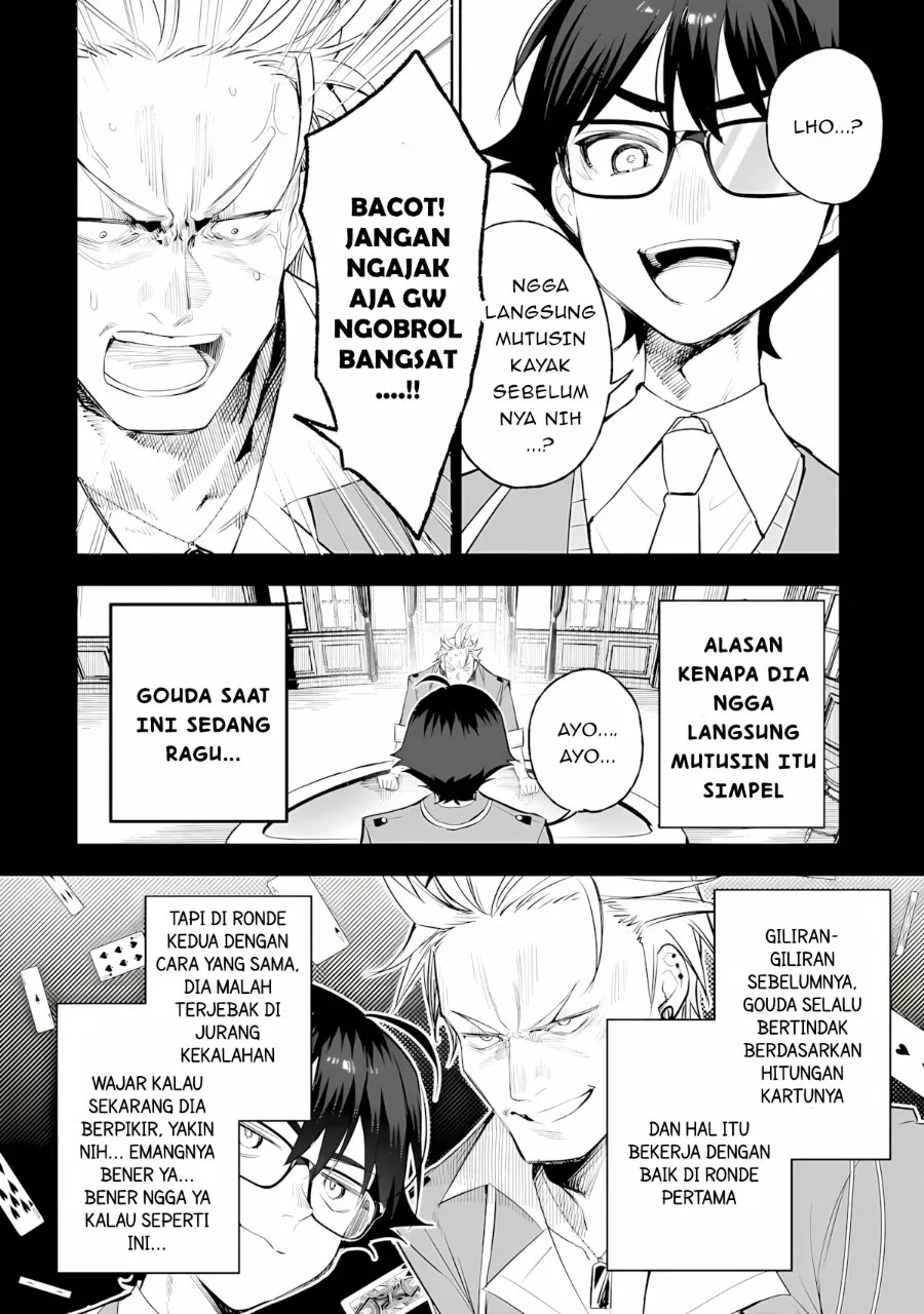 Ore wa Gakuen Zunou Battle no Ensyutsuka!: Jishou Mob ga Kage kara Egaku Saikyou Shujinkou Musou Scenario Chapter 6 Gambar 6