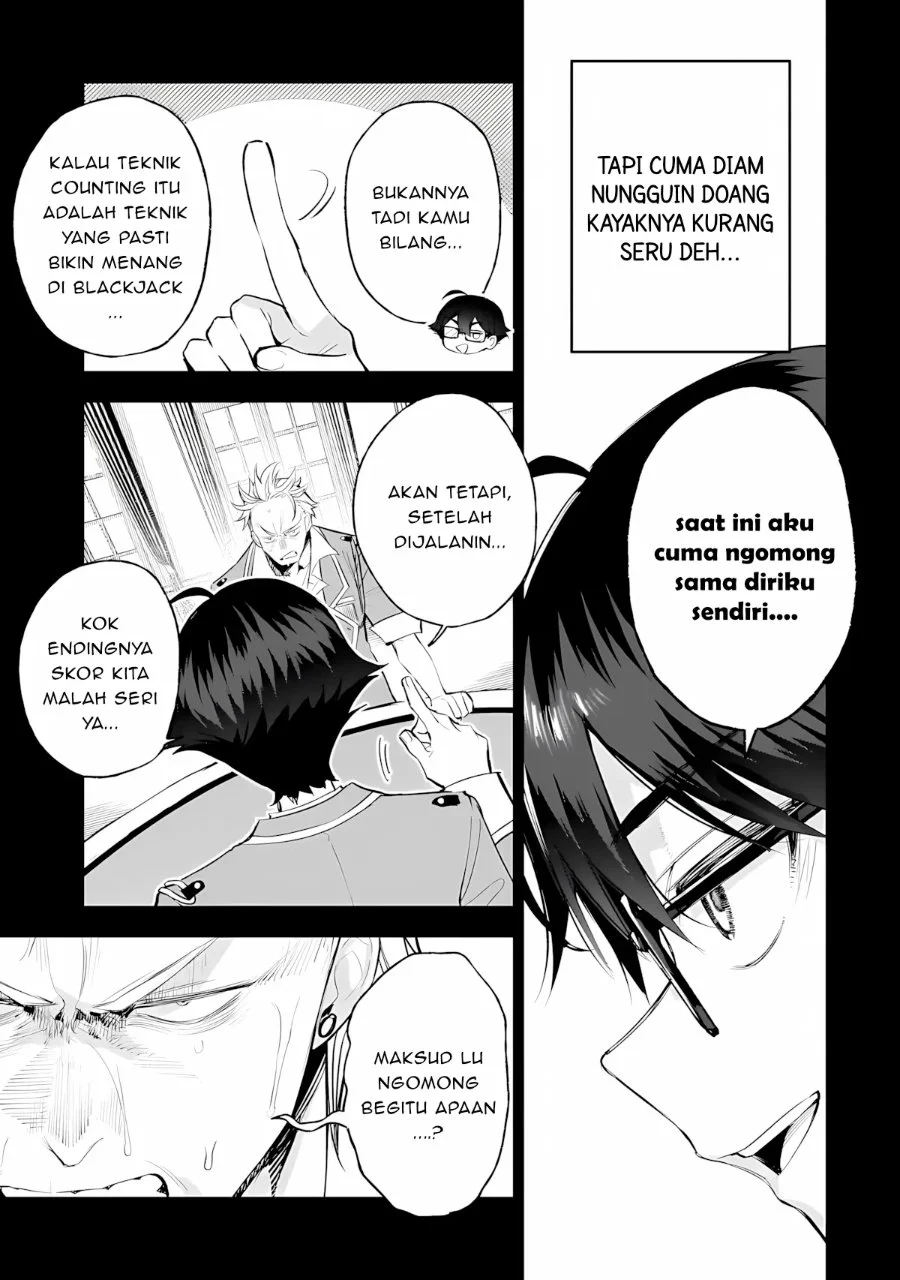Ore wa Gakuen Zunou Battle no Ensyutsuka!: Jishou Mob ga Kage kara Egaku Saikyou Shujinkou Musou Scenario Chapter 6 Gambar 7