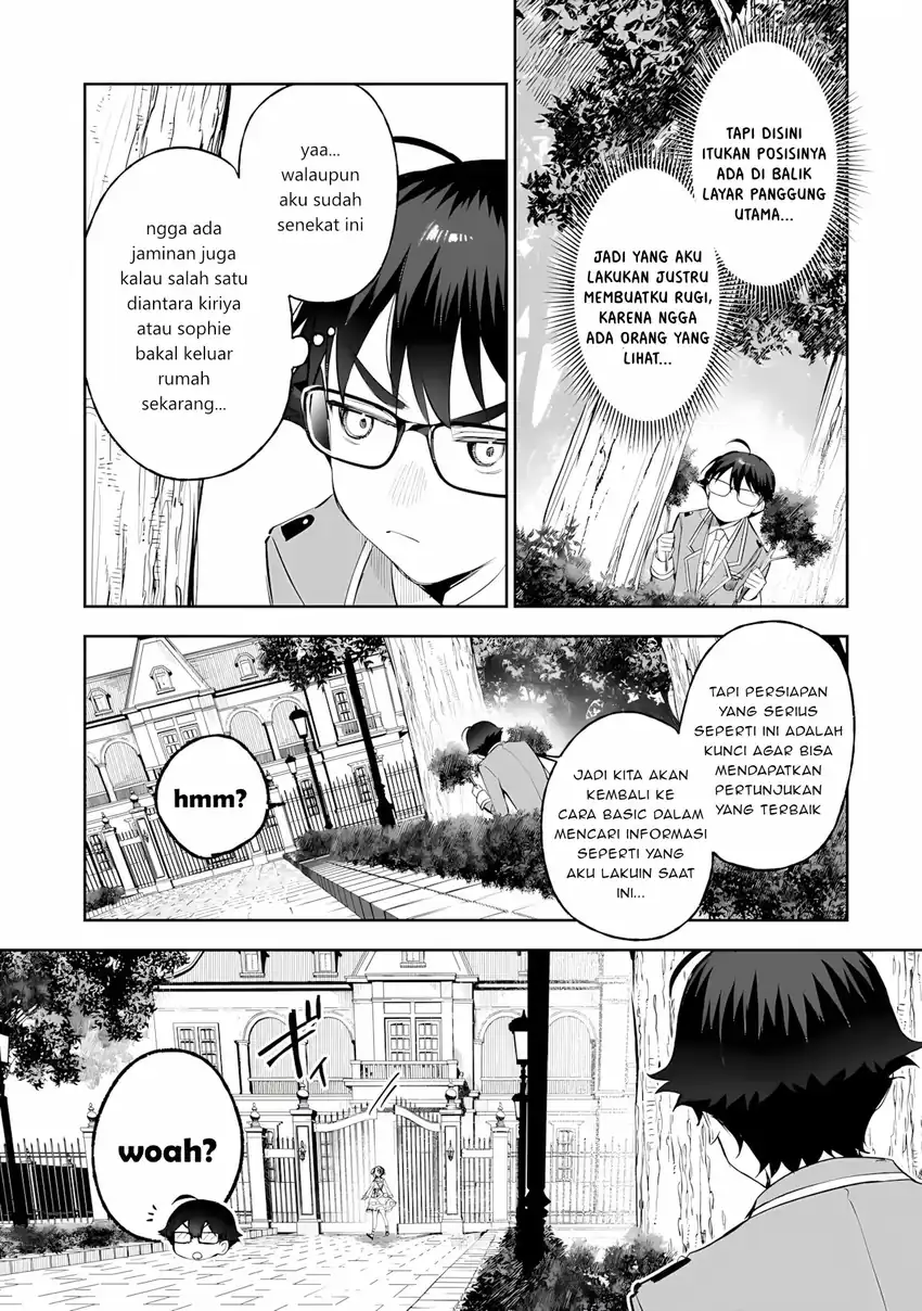 Ore wa Gakuen Zunou Battle no Ensyutsuka!: Jishou Mob ga Kage kara Egaku Saikyou Shujinkou Musou Scenario Chapter 7 Gambar 5