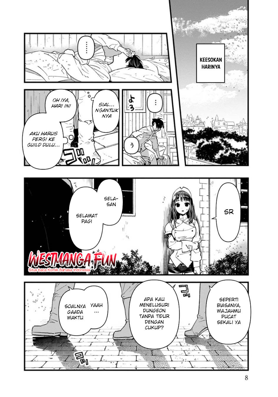 Ore, Yuusha janai desu kara. – VR Sekai no Chouten ni Kunrin Seshi Otoko. Tenseishi, Level 1 no Mushoku kara Restart suru Chapter 6 - Halaman 8