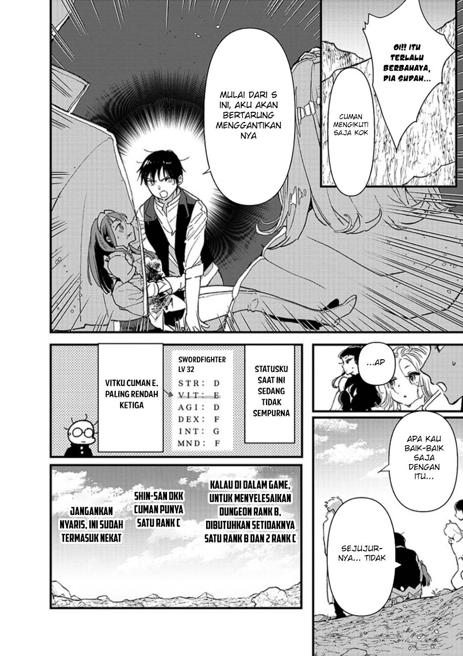 Ore, Yuusha janai desu kara. – VR Sekai no Chouten ni Kunrin Seshi Otoko. Tenseishi, Level 1 no Mushoku kara Restart suru Chapter 8 - Halaman 6