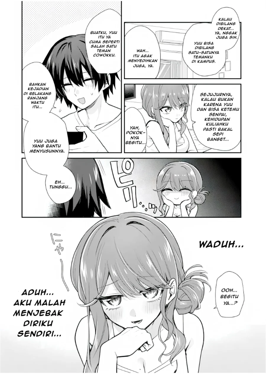 Osake to Senpai Kanojo to no Amaama Doukyo Lovecome wa Nijuusai ni Natte kara Chapter 4.5 Gambar 4