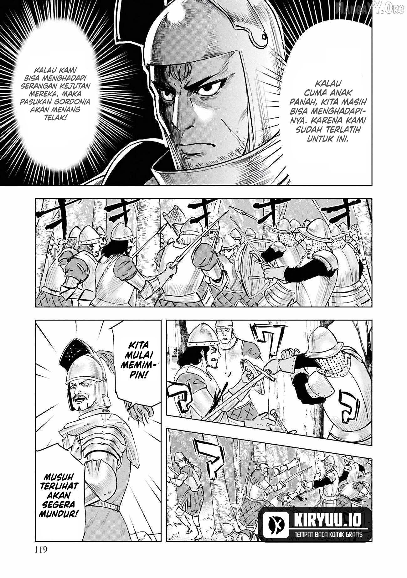 Oukoku E Tsuzuku Michi Chapter 106 Gambar 7