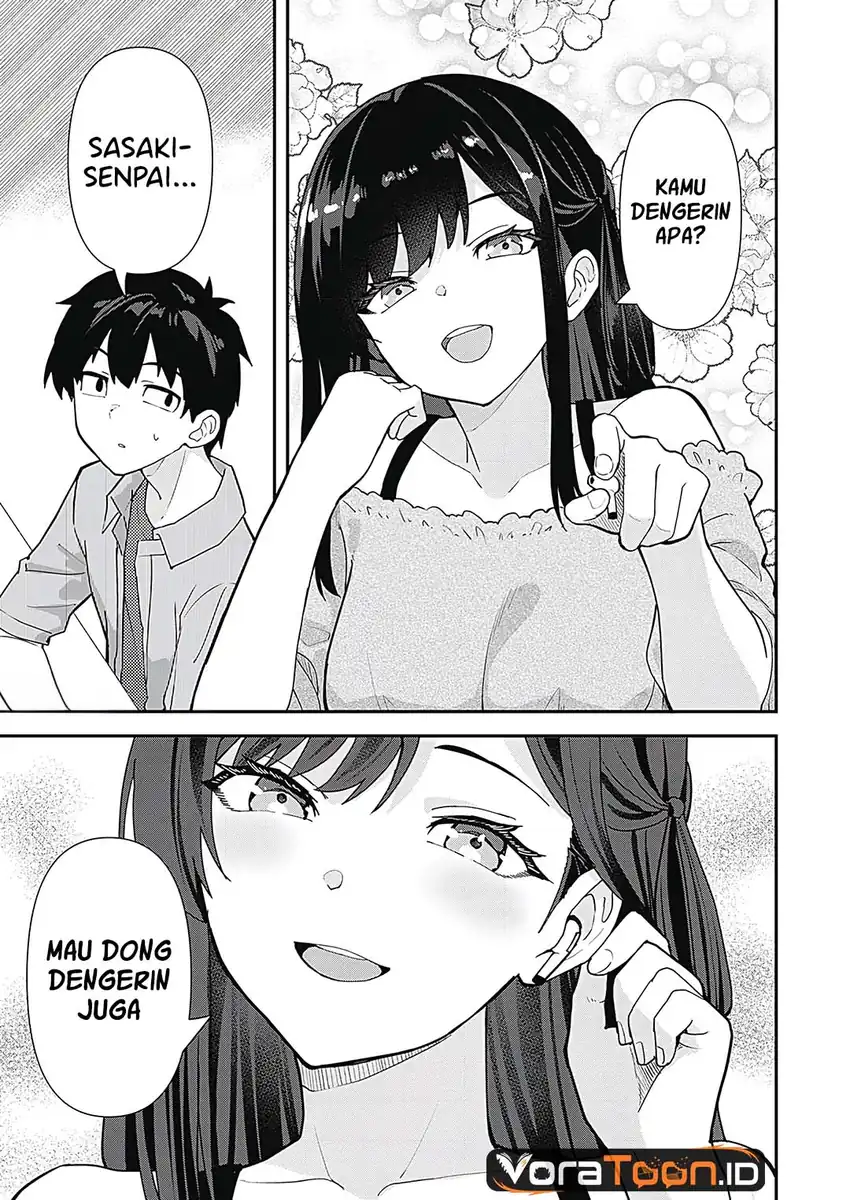 Sasayaki Sasaru Sasaki-san Chapter 1 Gambar 6