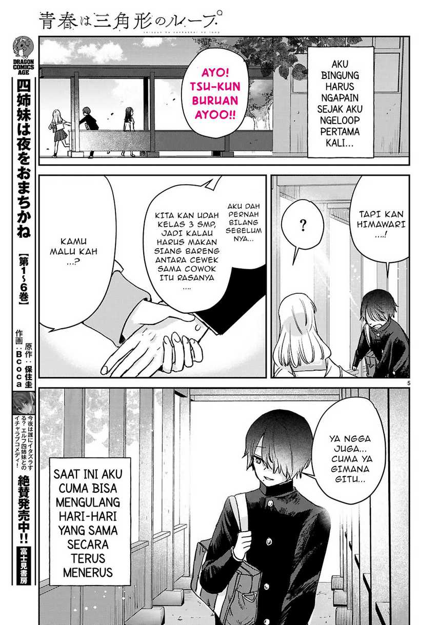 Seishun wa Sankakkei no Loop Chapter 2 Gambar 6