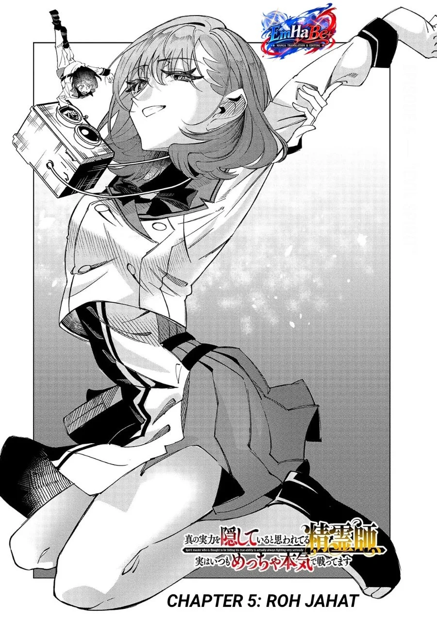 Shin no Jitsuryoku wo Kakushiteiru to Omowareteru Seireishi, Jitsuwa Itsumo Meccha Honki de Tatakattemasu Chapter 5 Gambar 6