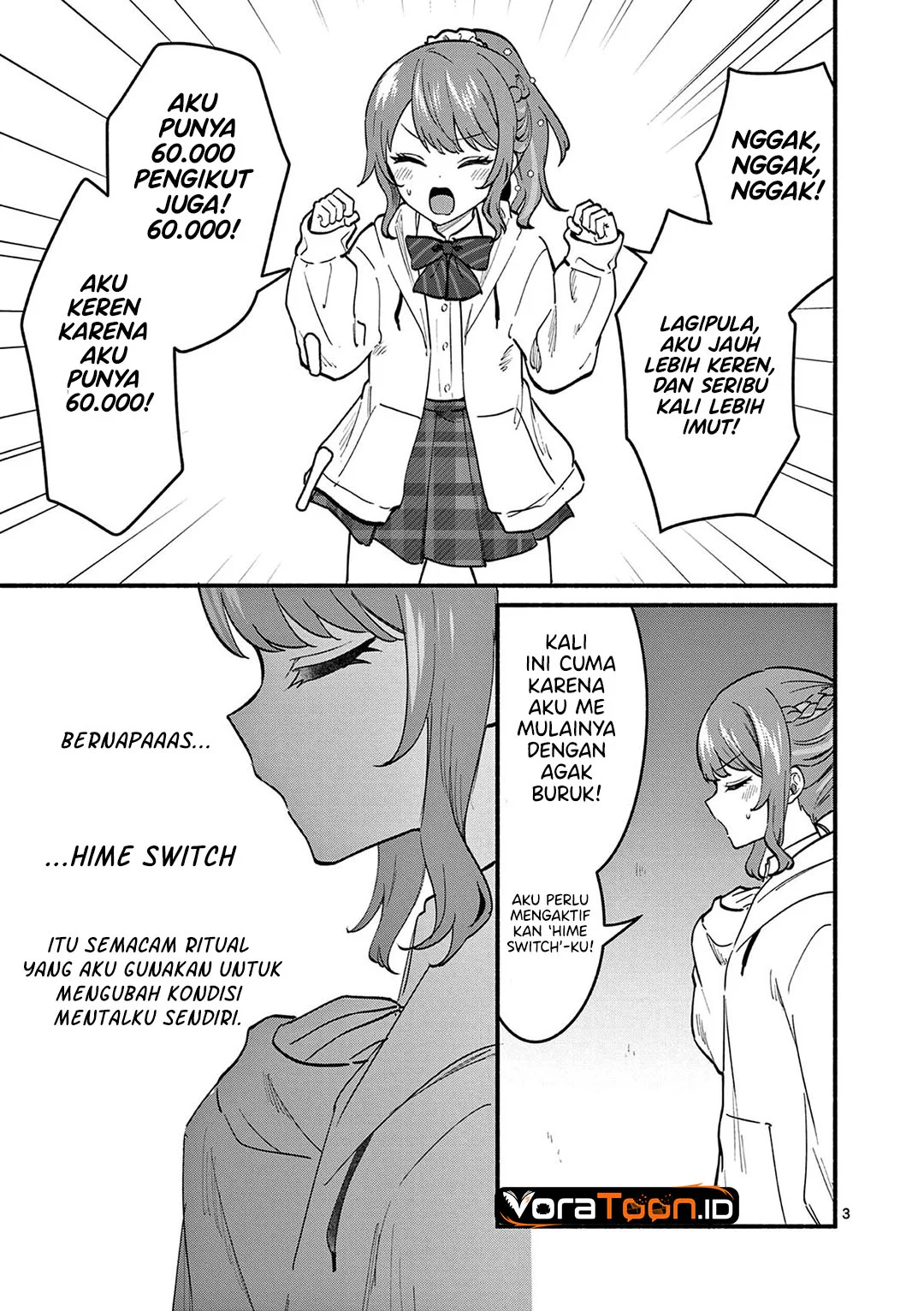 Shiotaiou no Sato-san ga Ore ni dake Amai Chapter 85 Gambar 4