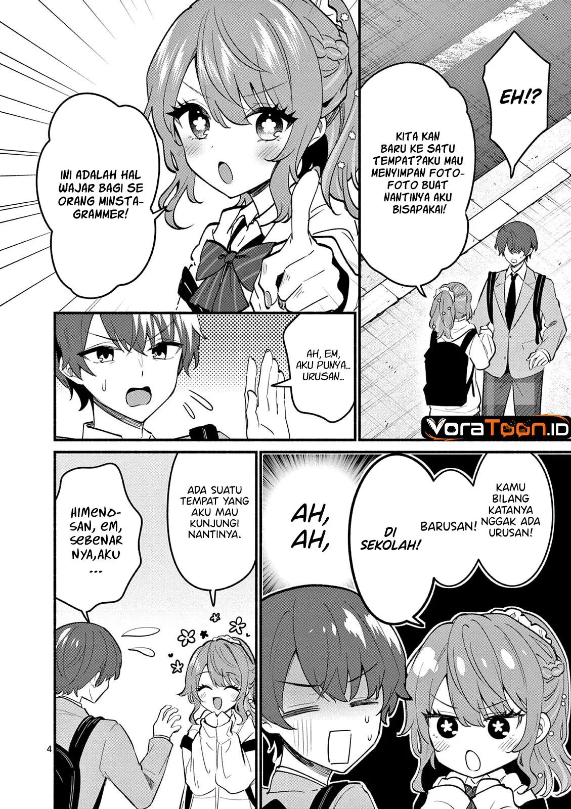 Shiotaiou no Sato-san ga Ore ni dake Amai Chapter 89 Gambar 5
