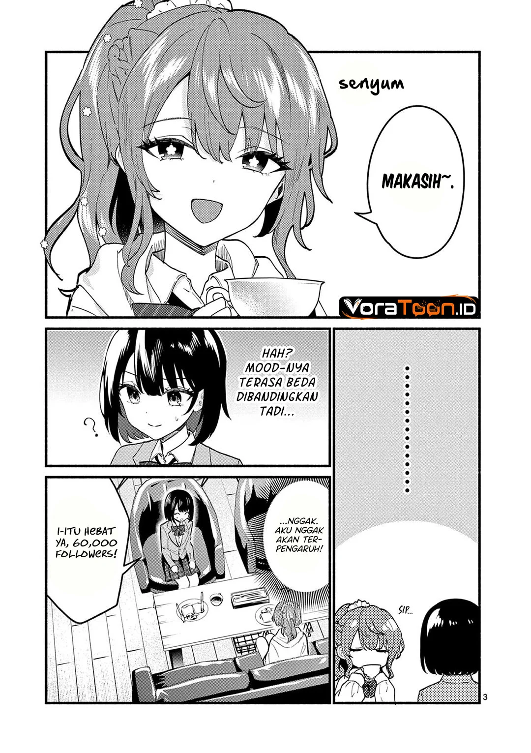 Shiotaiou no Sato-san ga Ore ni dake Amai Chapter 91 Gambar 4
