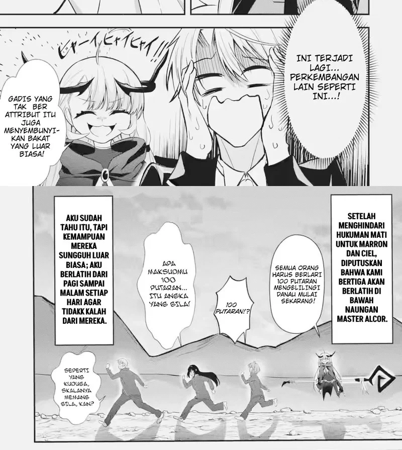 Shokei Flag No Akuyaku Kizoku Ni Tensei Shitaga, Shinitakunainode Yami Maho Wo Kiwamete Heroine Tachi Wo Sukuimasu Byojakuna Heroine Wo Care Shitara Naze Ka Ore Ga Dekiai Sareta Ken Chapter 3.3 Gambar 4