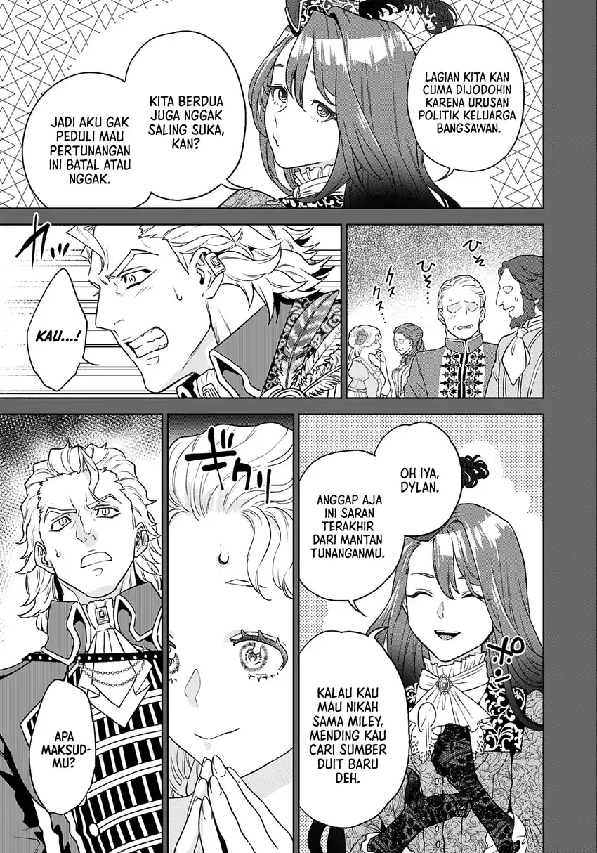 Shounin Reijou Agnes Henkyou ni Tsuihou Sareta Akuyaku Reijou wa Shousai o Hakki Shi Nariagaru Chapter 1 Gambar 8