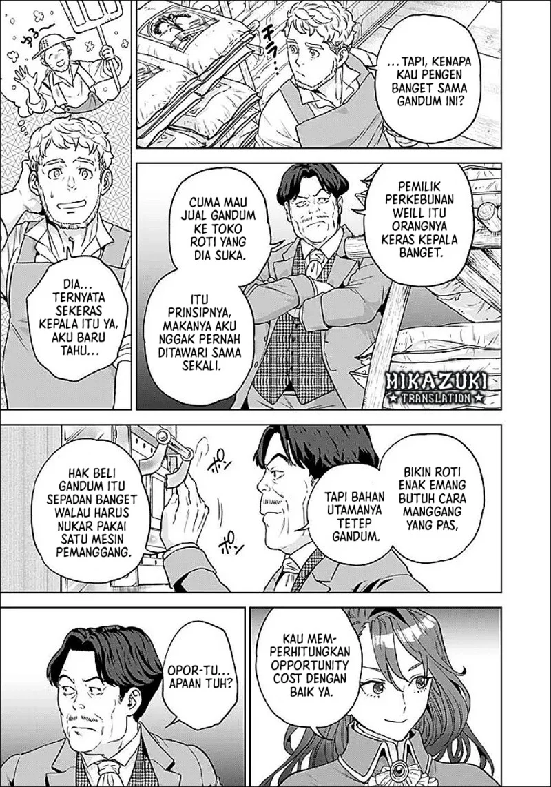 Shounin Reijou Agnes Henkyou ni Tsuihou Sareta Akuyaku Reijou wa Shousai o Hakki Shi Nariagaru Chapter 5.2 Gambar 4