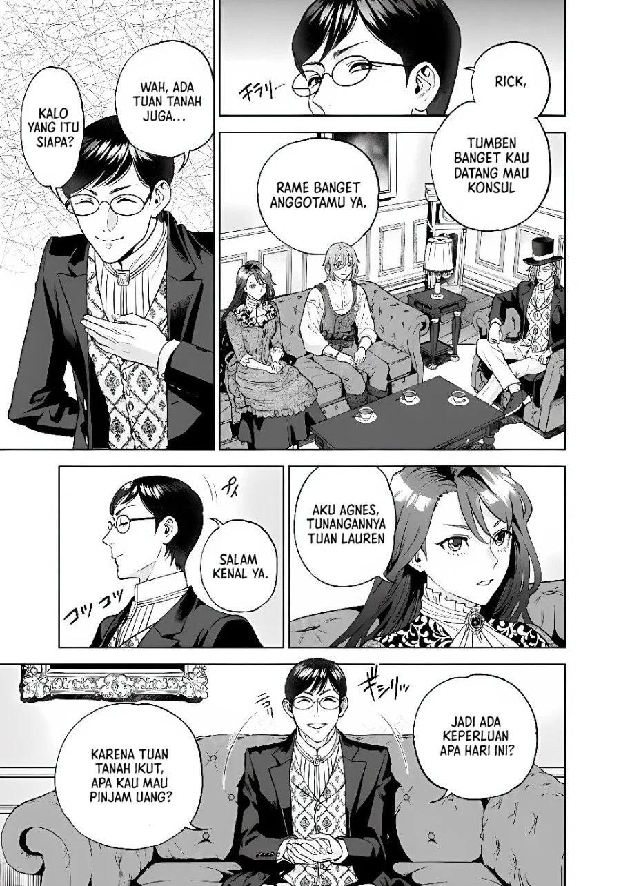 Shounin Reijou Agnes Henkyou ni Tsuihou Sareta Akuyaku Reijou wa Shousai o Hakki Shi Nariagaru Chapter 9.3 Gambar 4