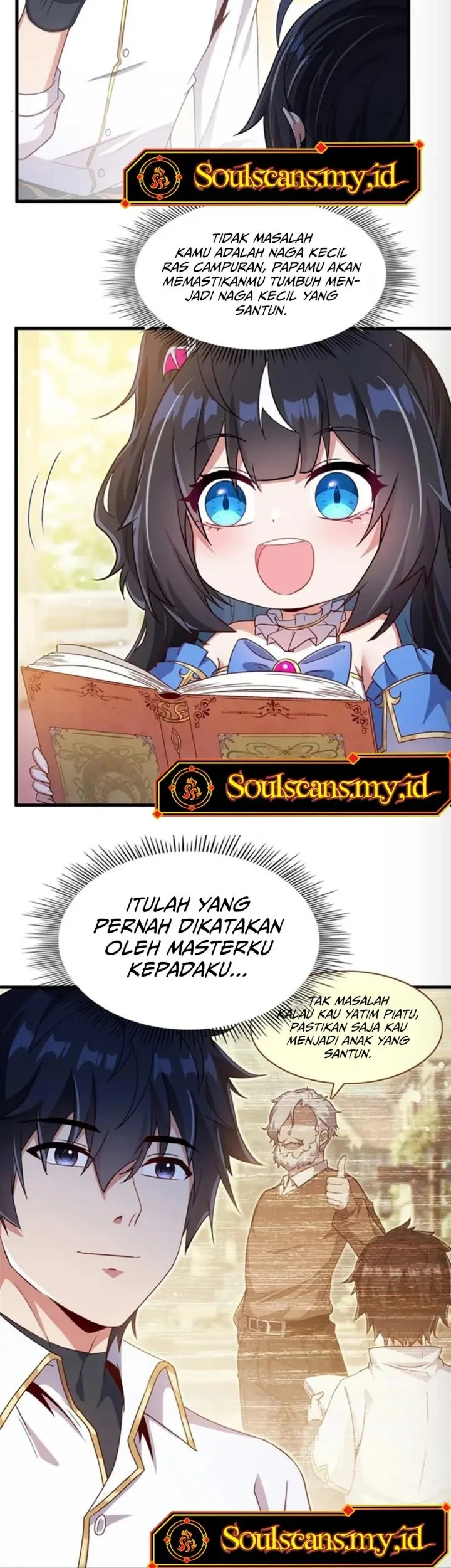 Shut Up, Evil Dragon, I Don’t Want to Raise a Child With You Anymore Chapter 110.3 Gambar 5