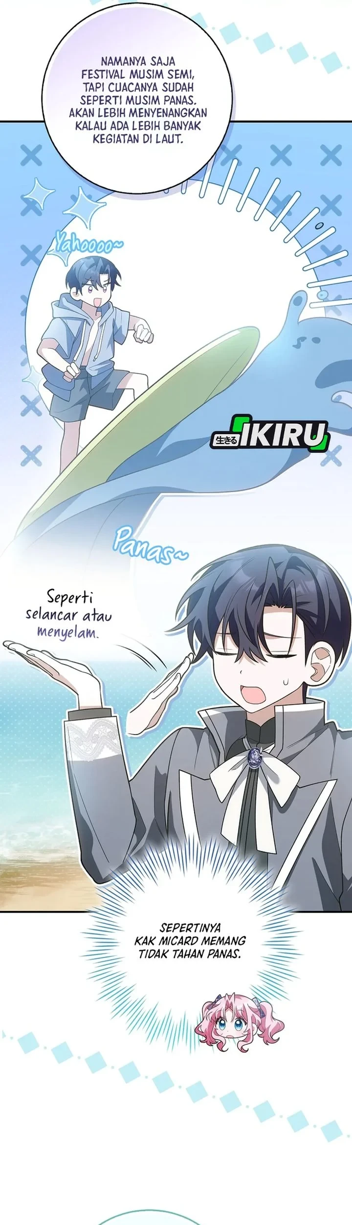 Si Bungsu di Variety Show Pengasuhan Itu Sangat Menggemaskan Chapter 30 Gambar 12