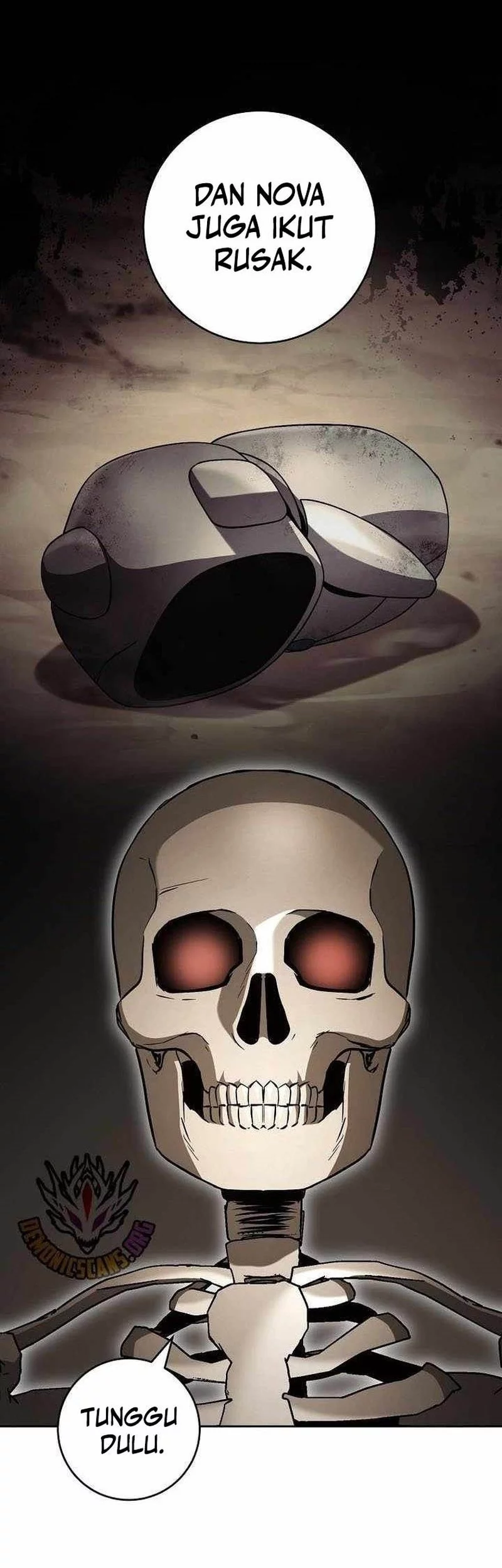 Skeleton Soldier Couldn’t Protect the Dungeon Chapter 348 halaman 15