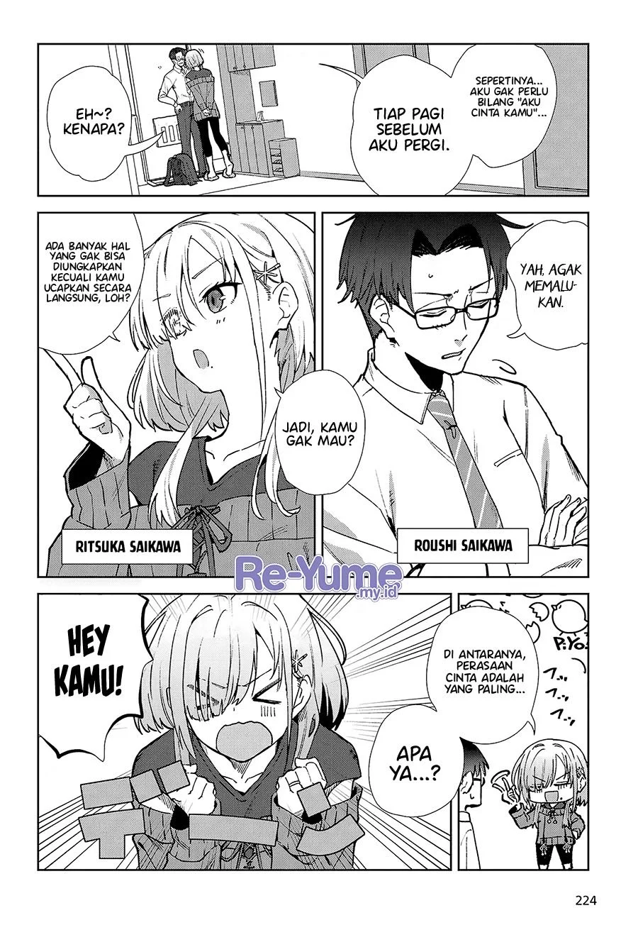 Soshiki no Shukuteki to Kekkon Shitara Mecha Amai Chapter 1 Gambar 5