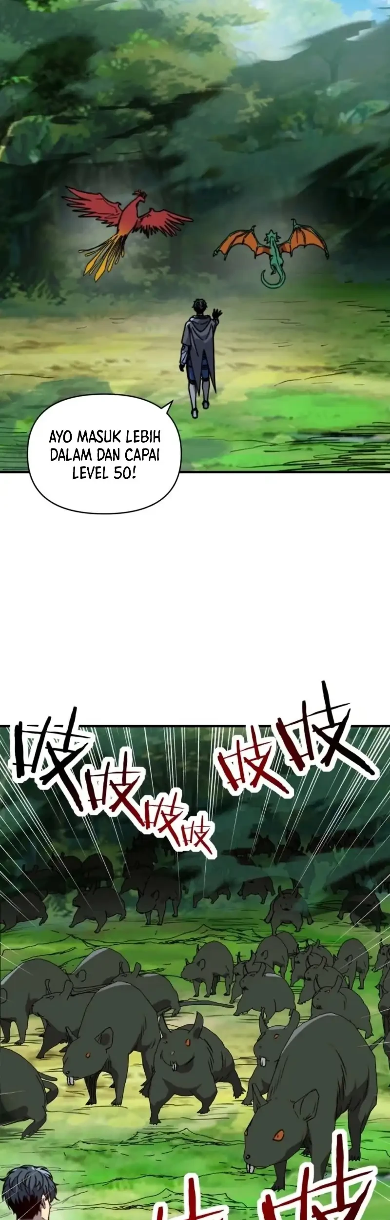 Start by changing your job to the God of Wealth and taming billions of divine pets! Chapter 37 Gambar 7