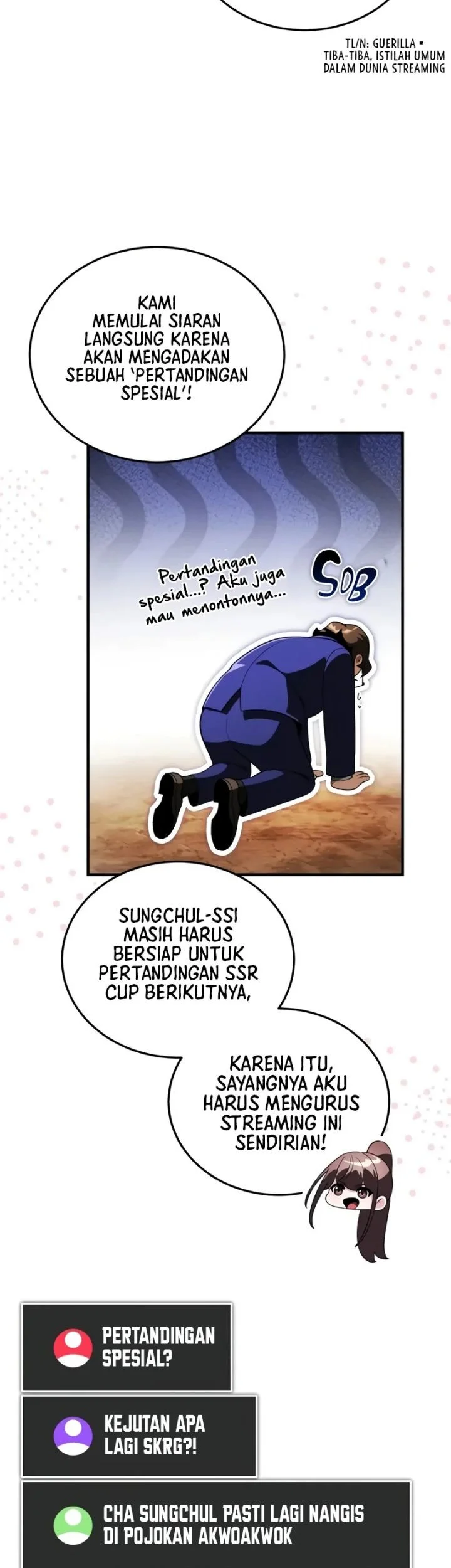 Superhuman Game Broadcast Chapter 33 Gambar 16