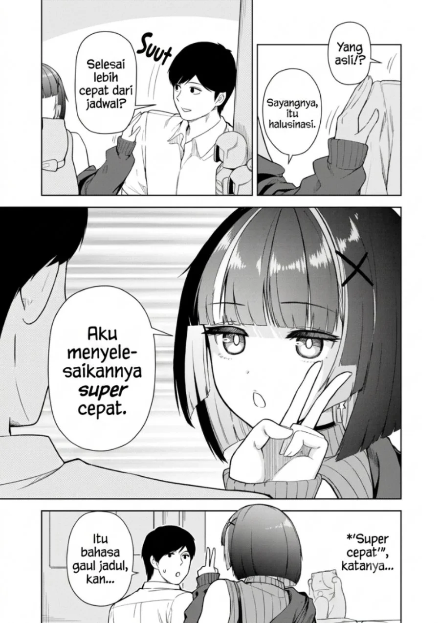 Tachi Nomi Izakaya De Kei Joshidaisei Ga Tonari Ni Kuru Hanashi Chapter 18.1 Gambar 4