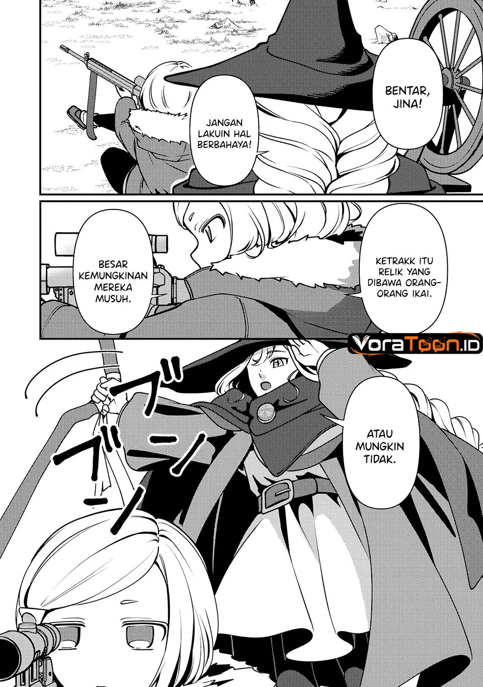 Tegami no Majo no Okuri Tabi Chapter 2 Gambar 7